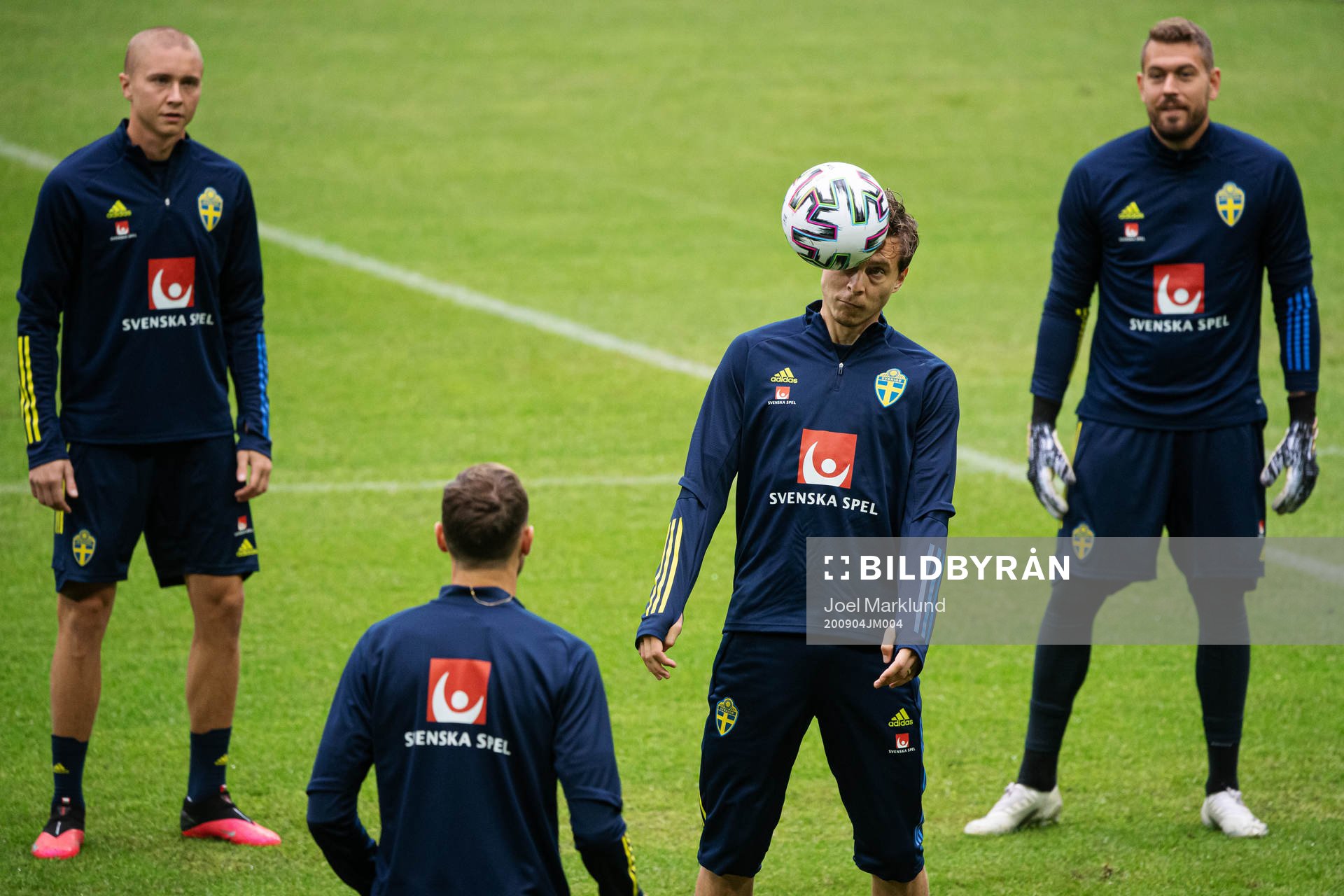 Victor Nilsson Lindelöf of the Swedish national football