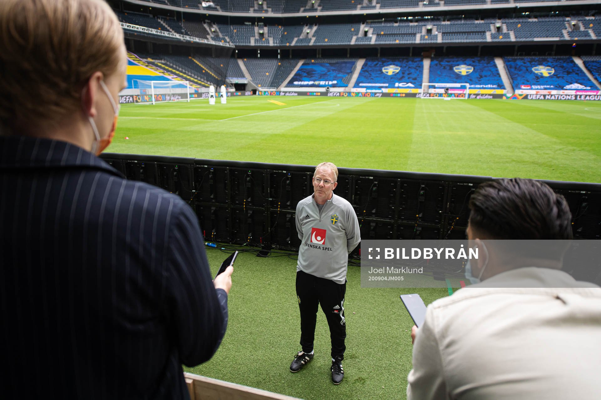 Lasse Jacobsson, scout for the Swedish national football