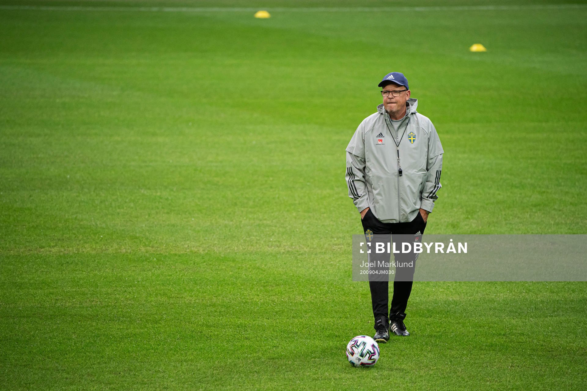 Head coach Janne Andersson of the Swedish national football