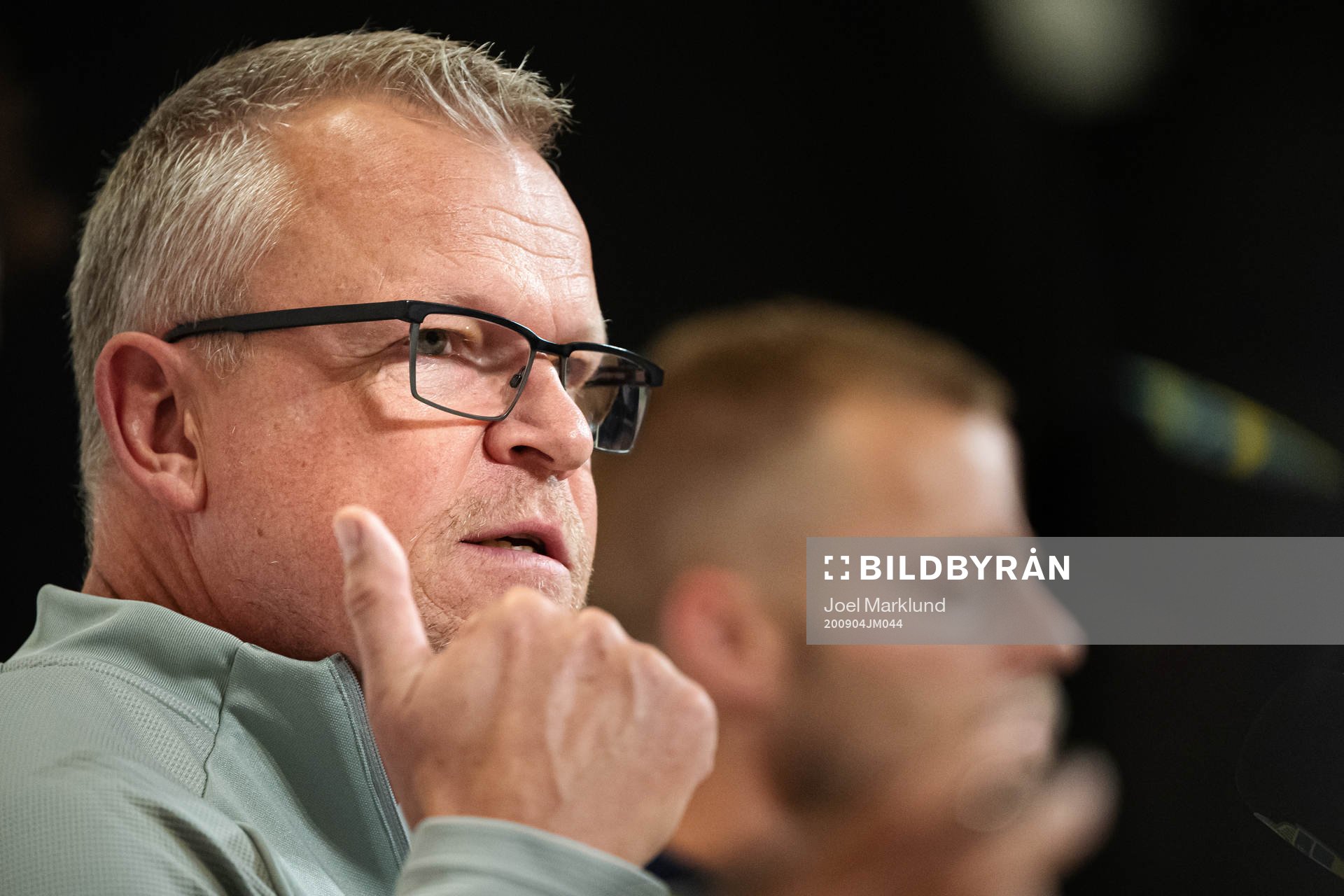 Head coach Janne Andersson of the Swedish national football