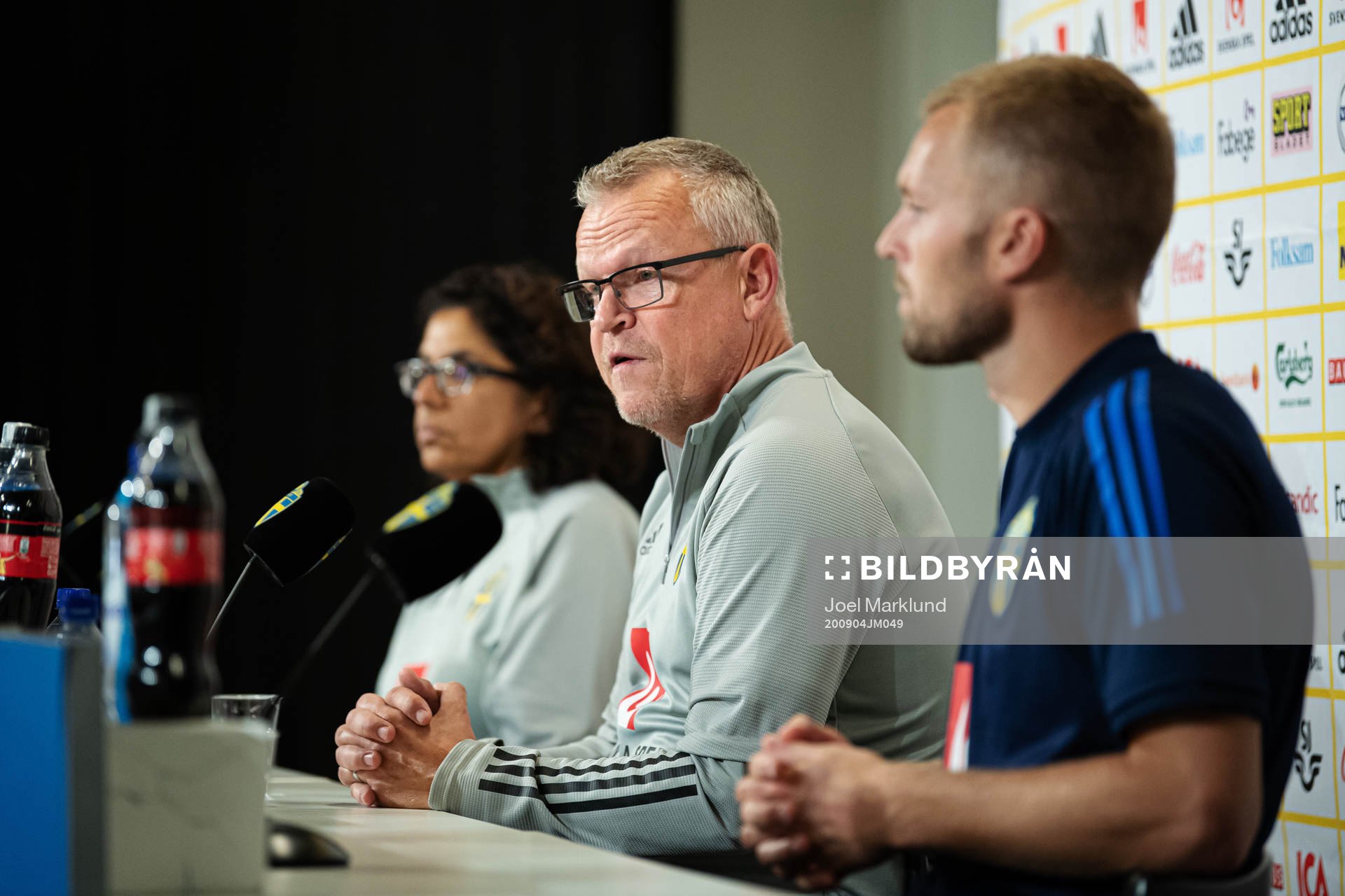 Head coach Janne Andersson of the Swedish national football