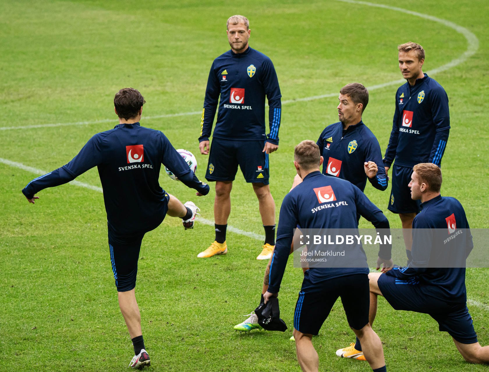 Victor Nilsson Lindelöf, John Guidetti, Emil Krafth,