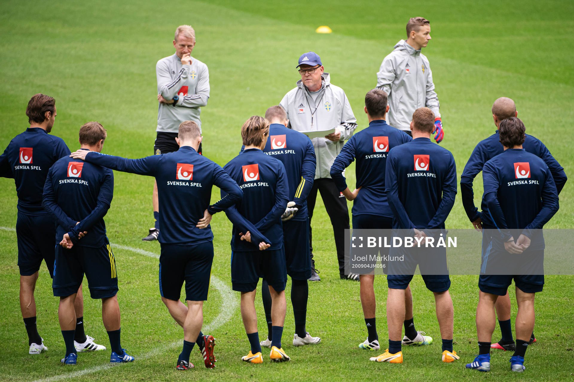 Head coach Janne Andersson of the Swedish national football