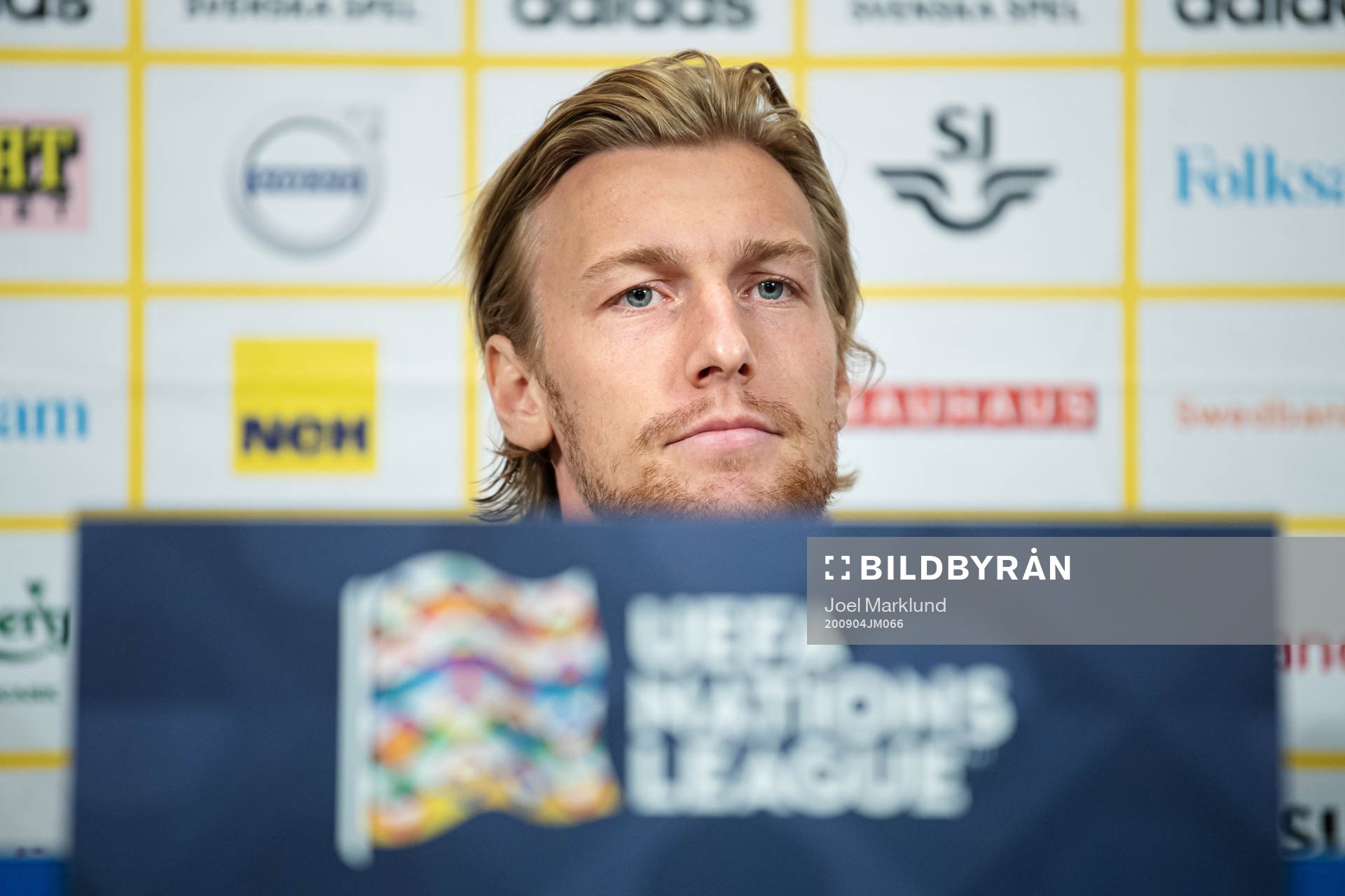 Emil Forsberg of the Swedish national football team