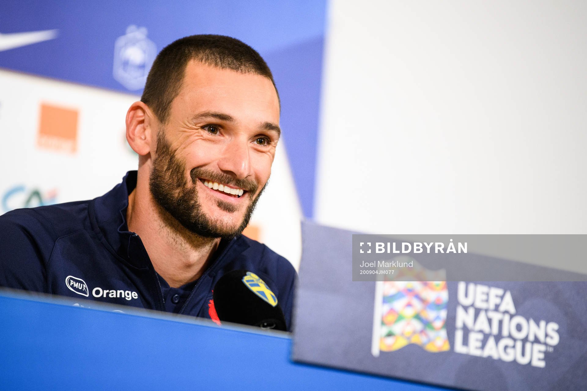 Goalkeeper Hugo Lloris of the French national football team