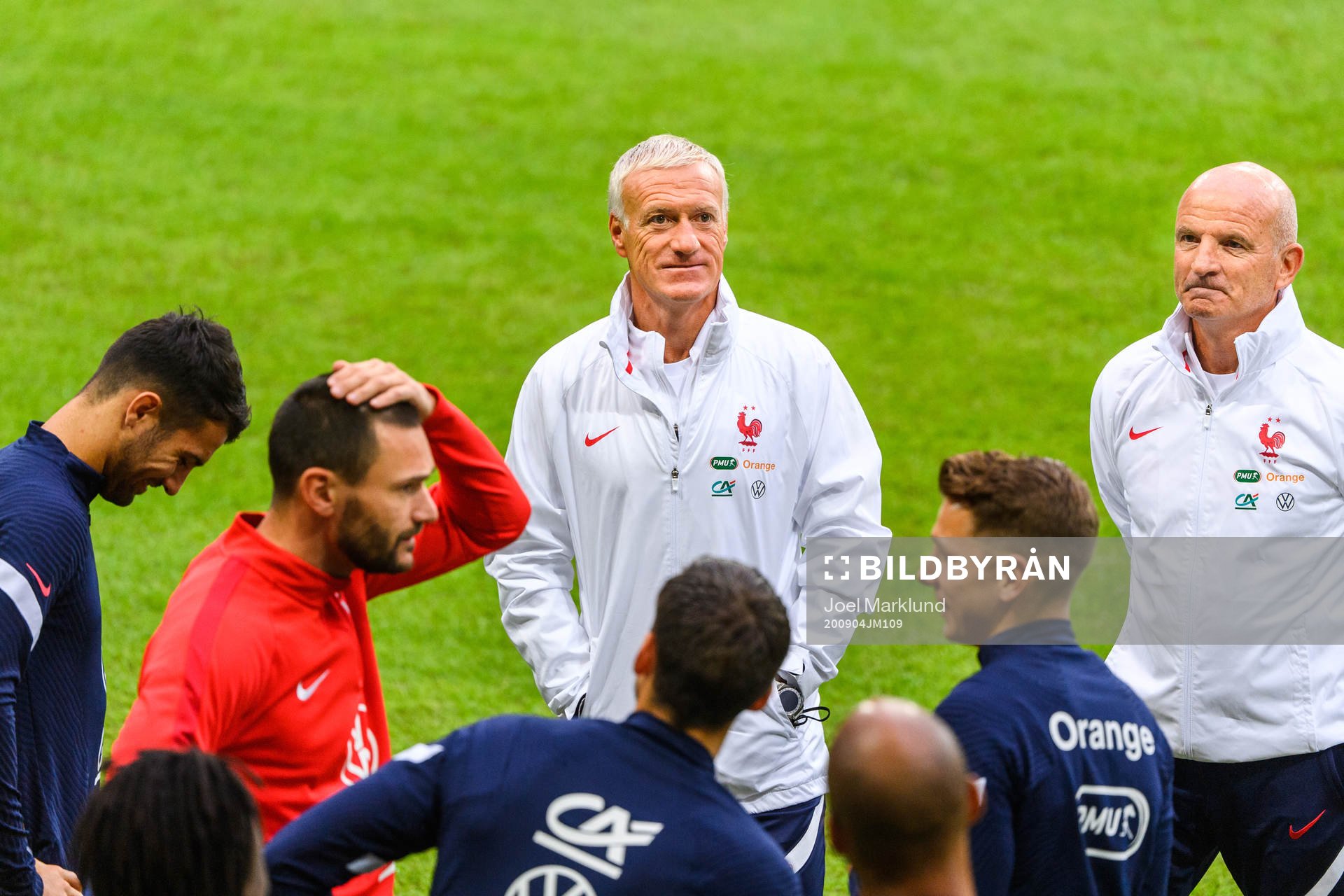 Head coach Didier Deschamps of the French national football
