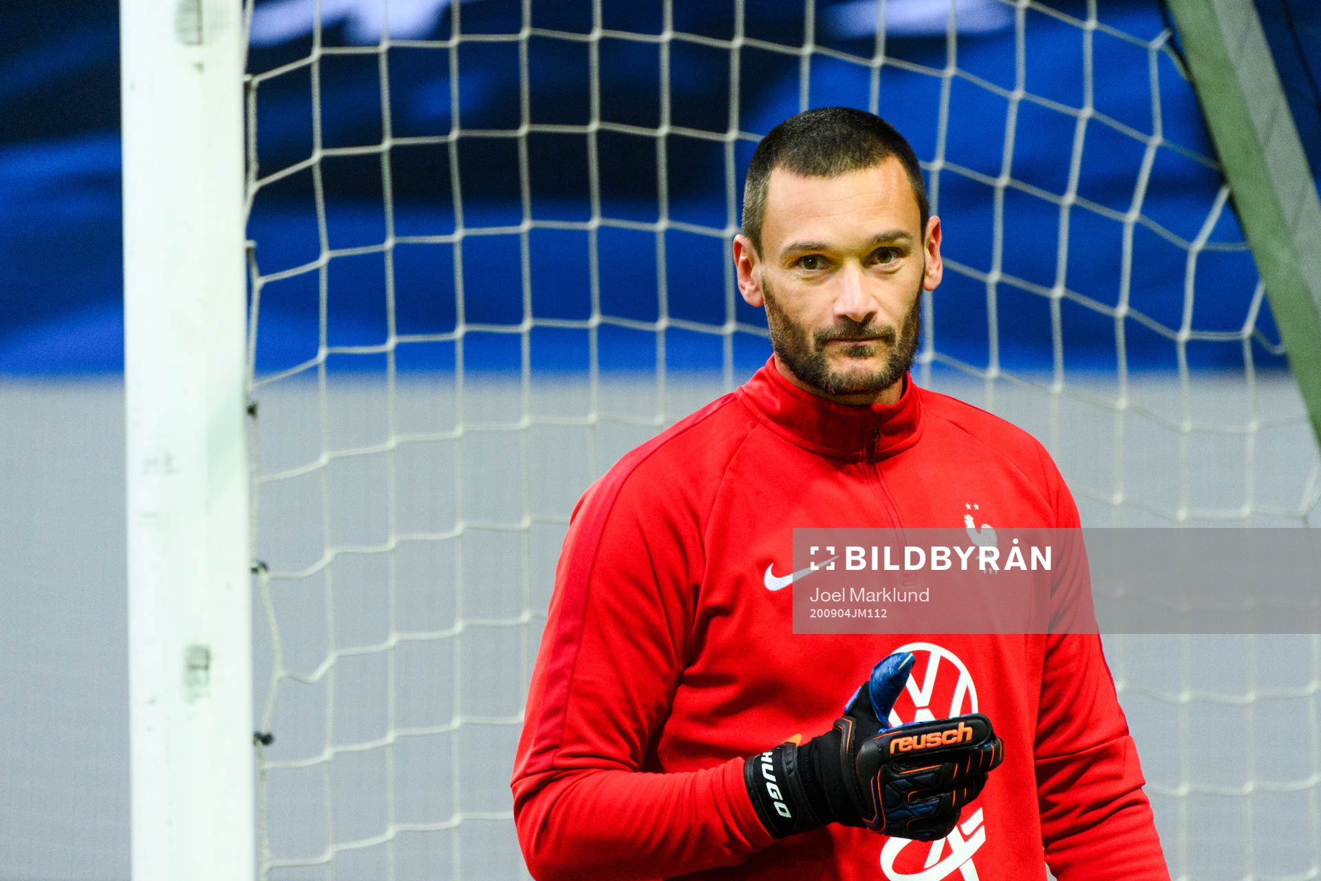 Goalkeeper Hugo Lloris of the French national football team