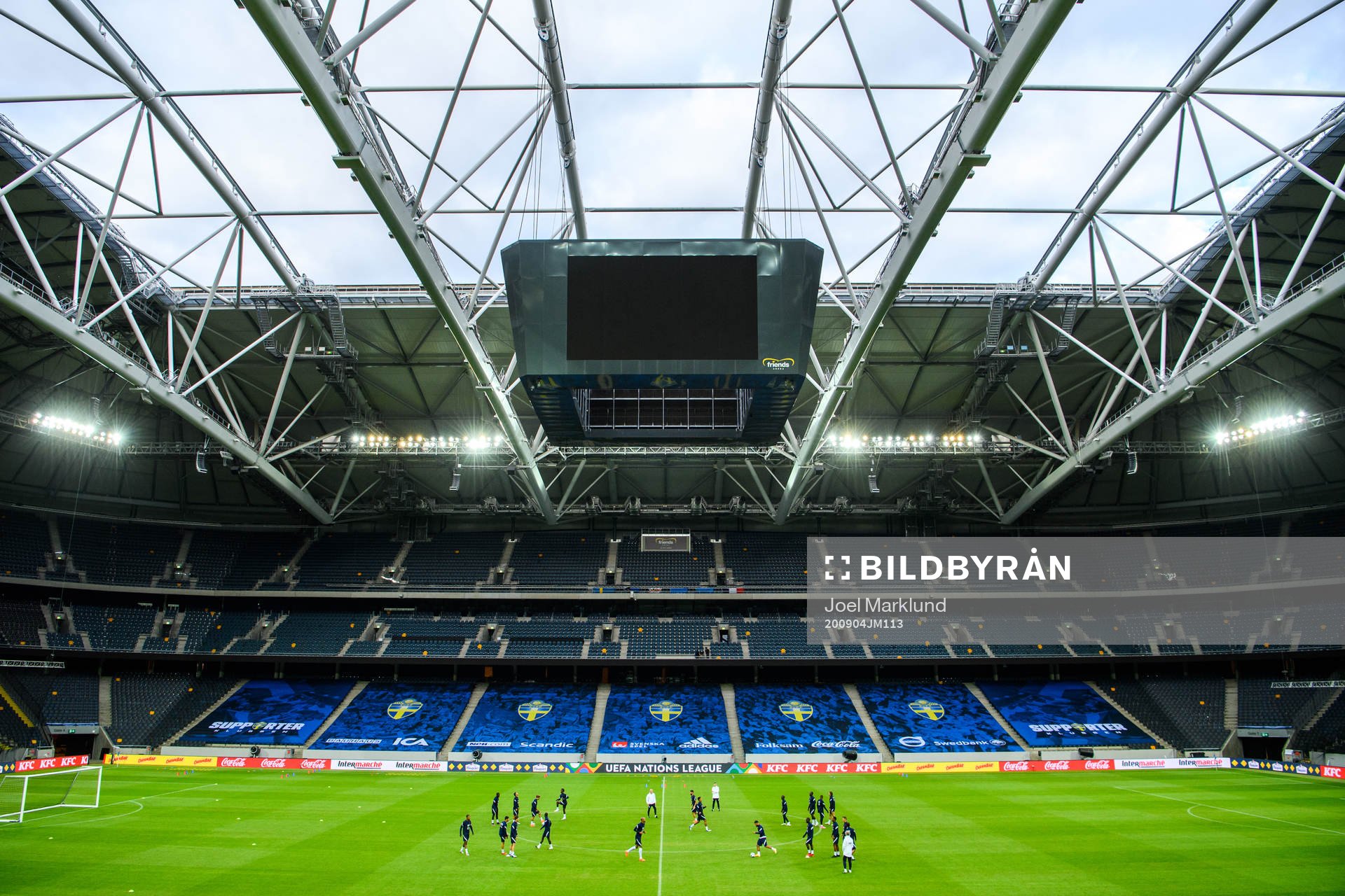 General view from the stands