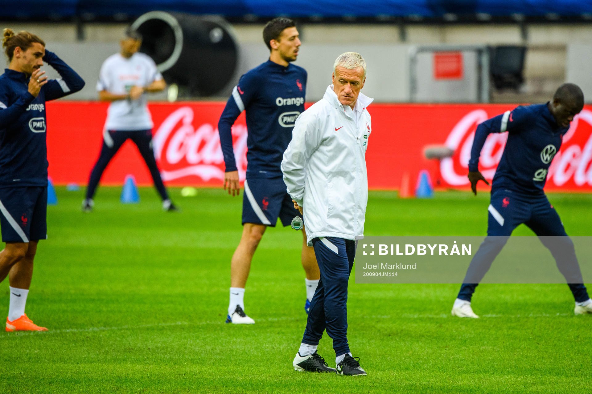 Head coach Didier Deschamps of the French national football