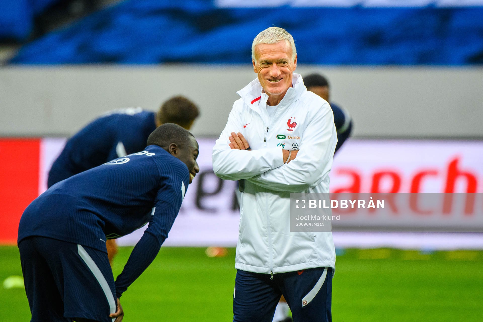 Head coach Didier Deschamps of the French national football