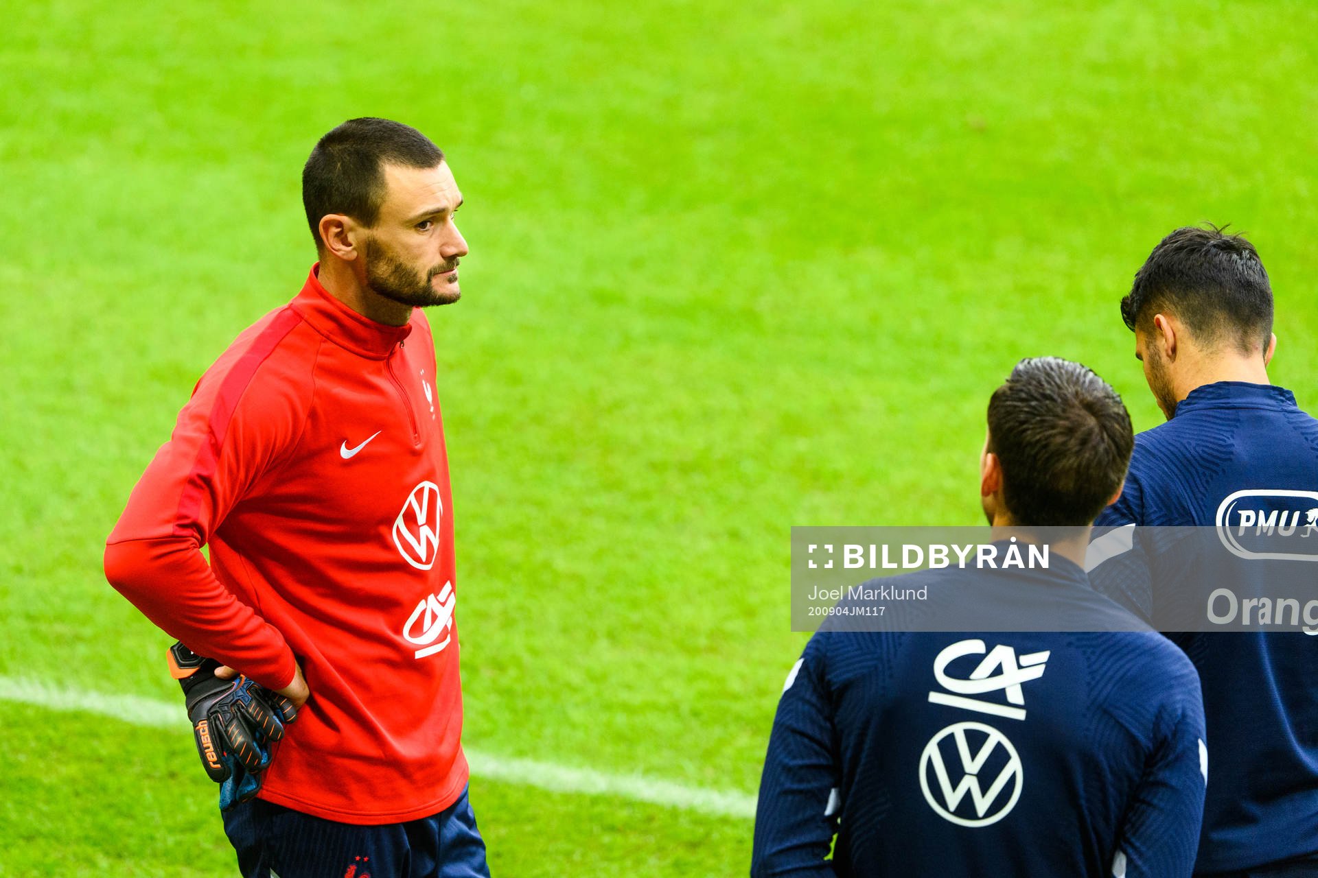 Goalkeeper Hugo Lloris of the French national football team