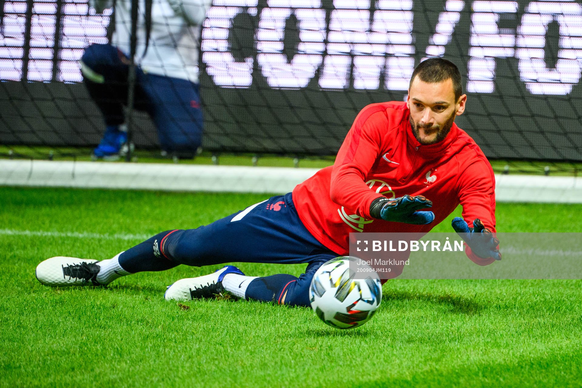Goalkeeper Hugo Lloris of the French national football team