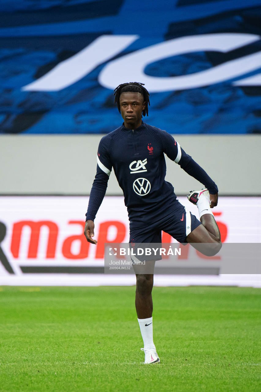 Eduardo Camavinga of the French national football team
