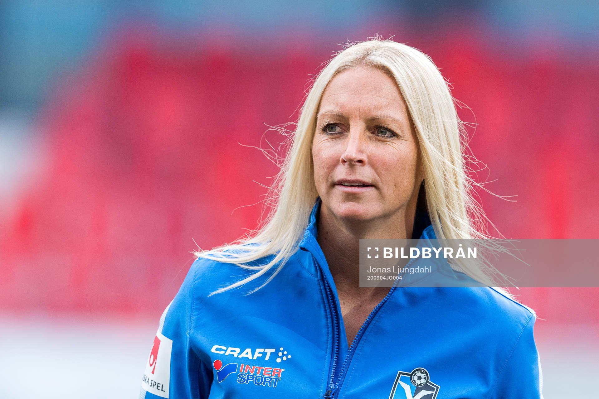 Växjös tränare Maria Nilsson