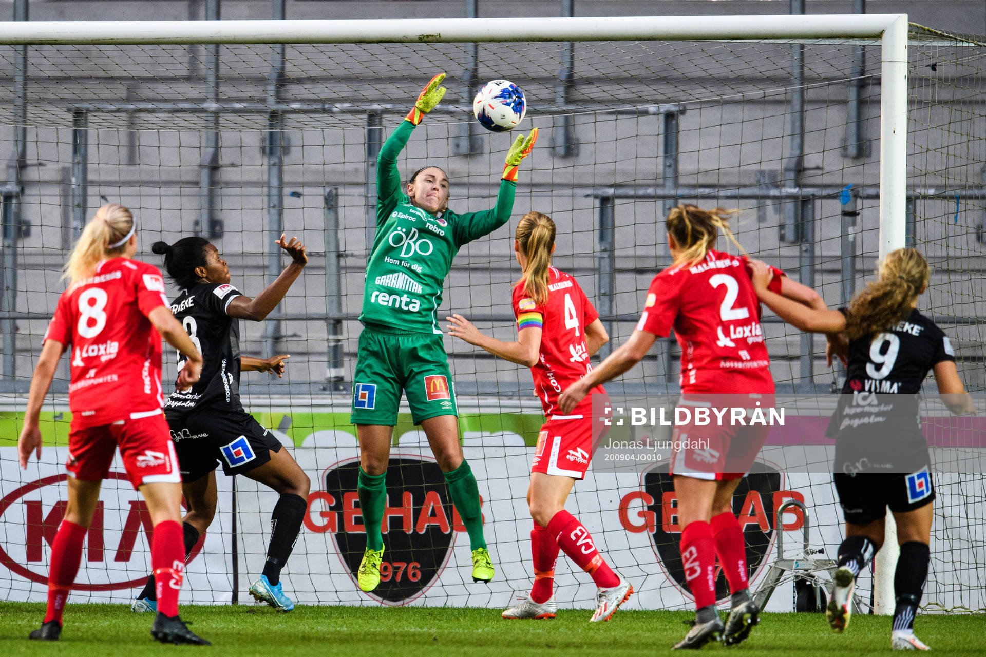 Örebros målvakt Moa Öhman