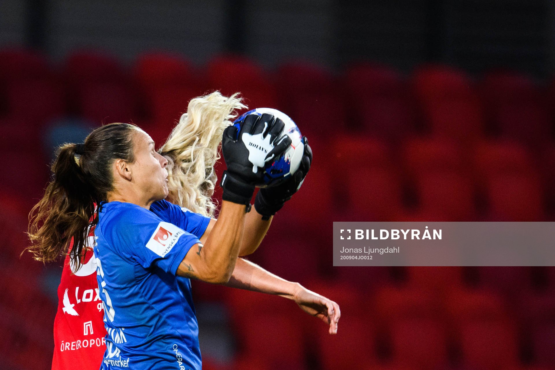 Växjös målvakt Katlynn Fraine