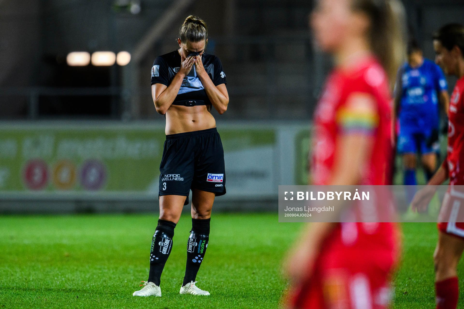 Växjös Jennie Nordin deppar