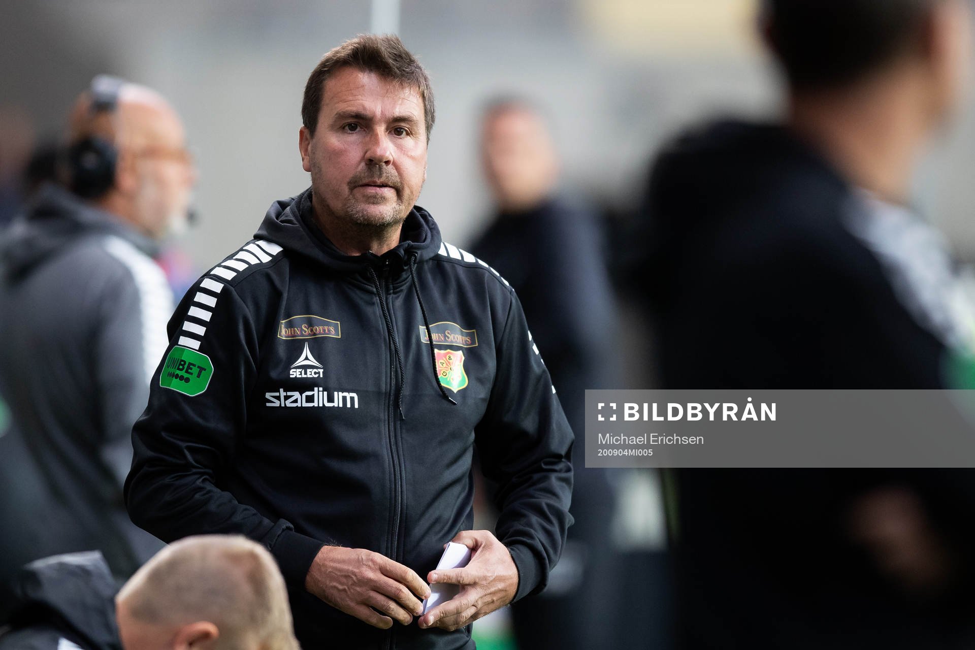 GAIS tränare Stefan Jacobsson