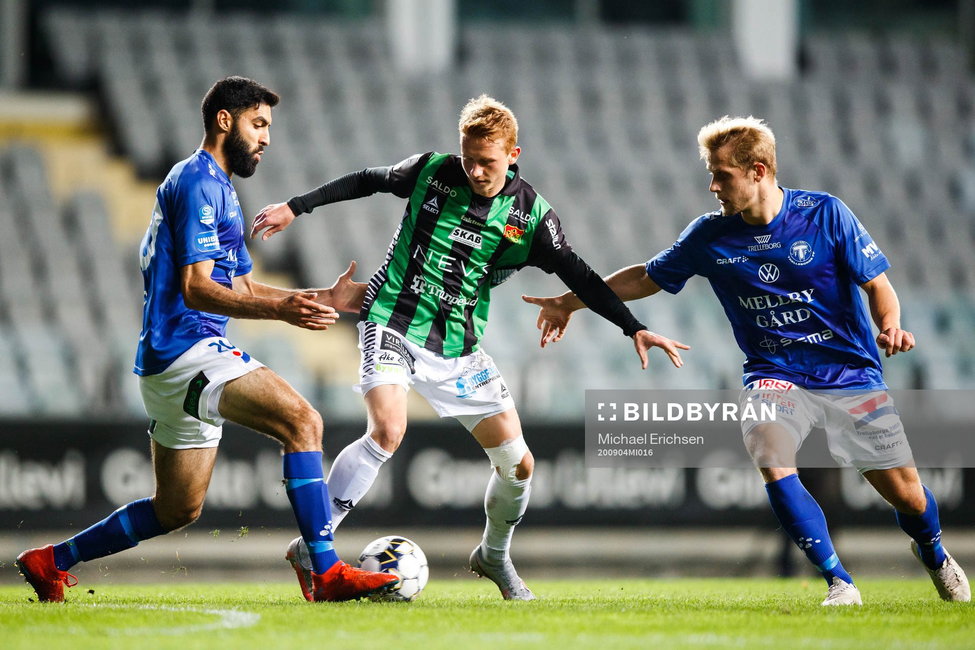 Trelleborgs Mouhammed Ali Dhaini och GAIS Julius Lindberg