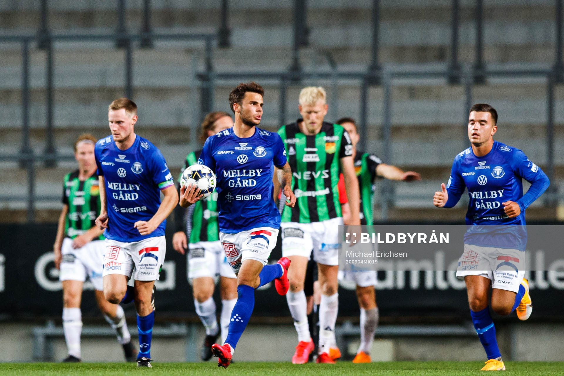 Trelleborgs Herman Hallberg jublar