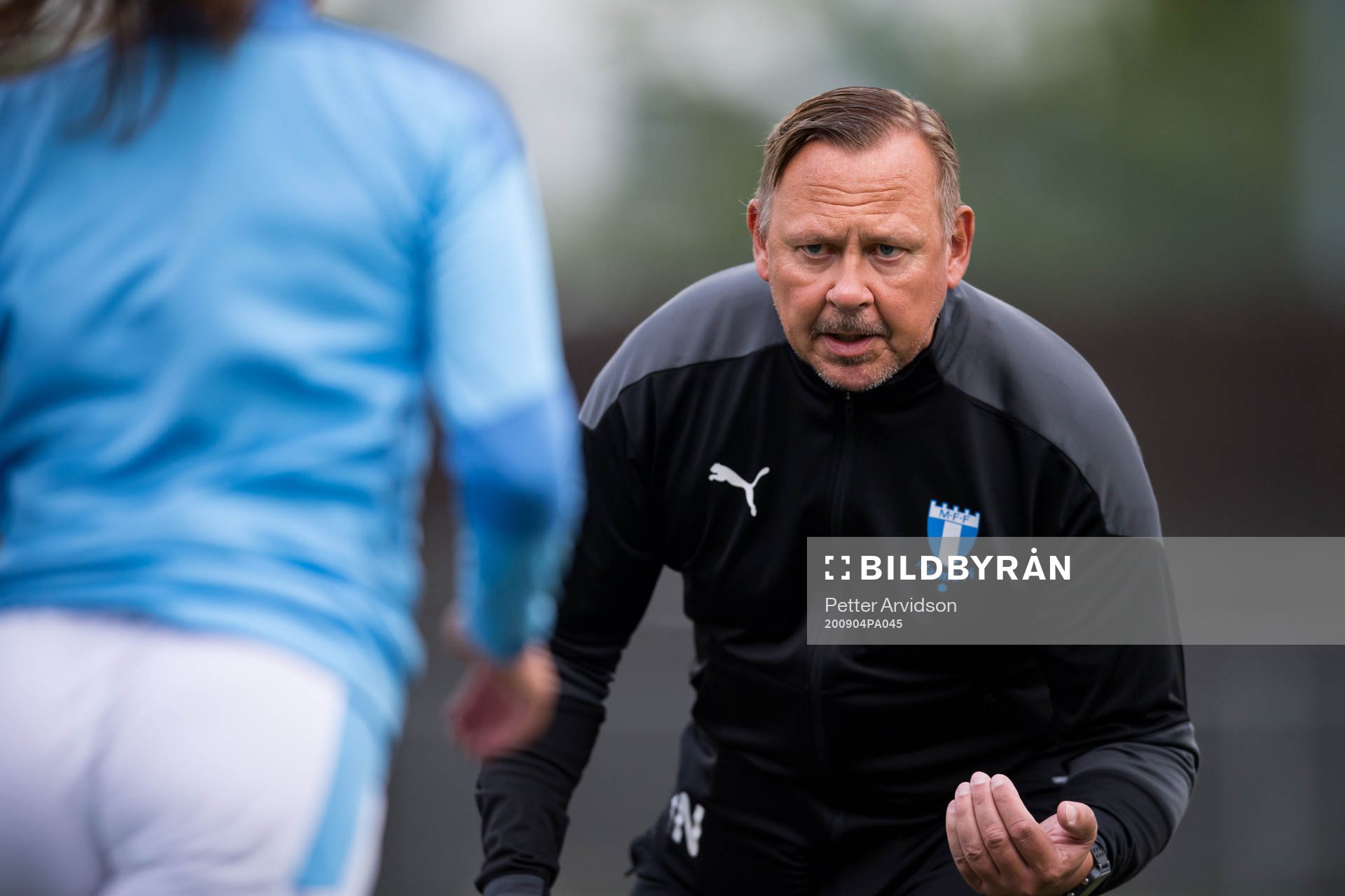 Malmö FFs assisterande tränare Anders Nilsson