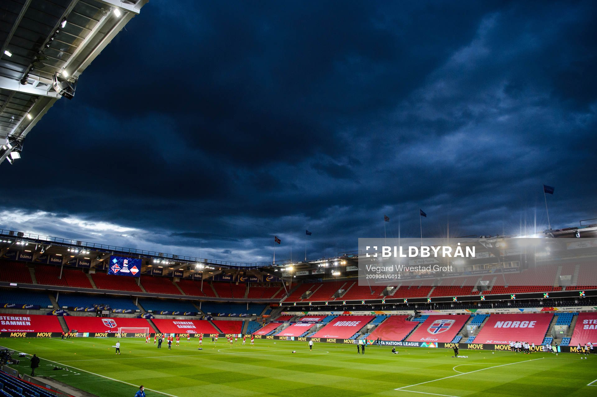 General view from the stands