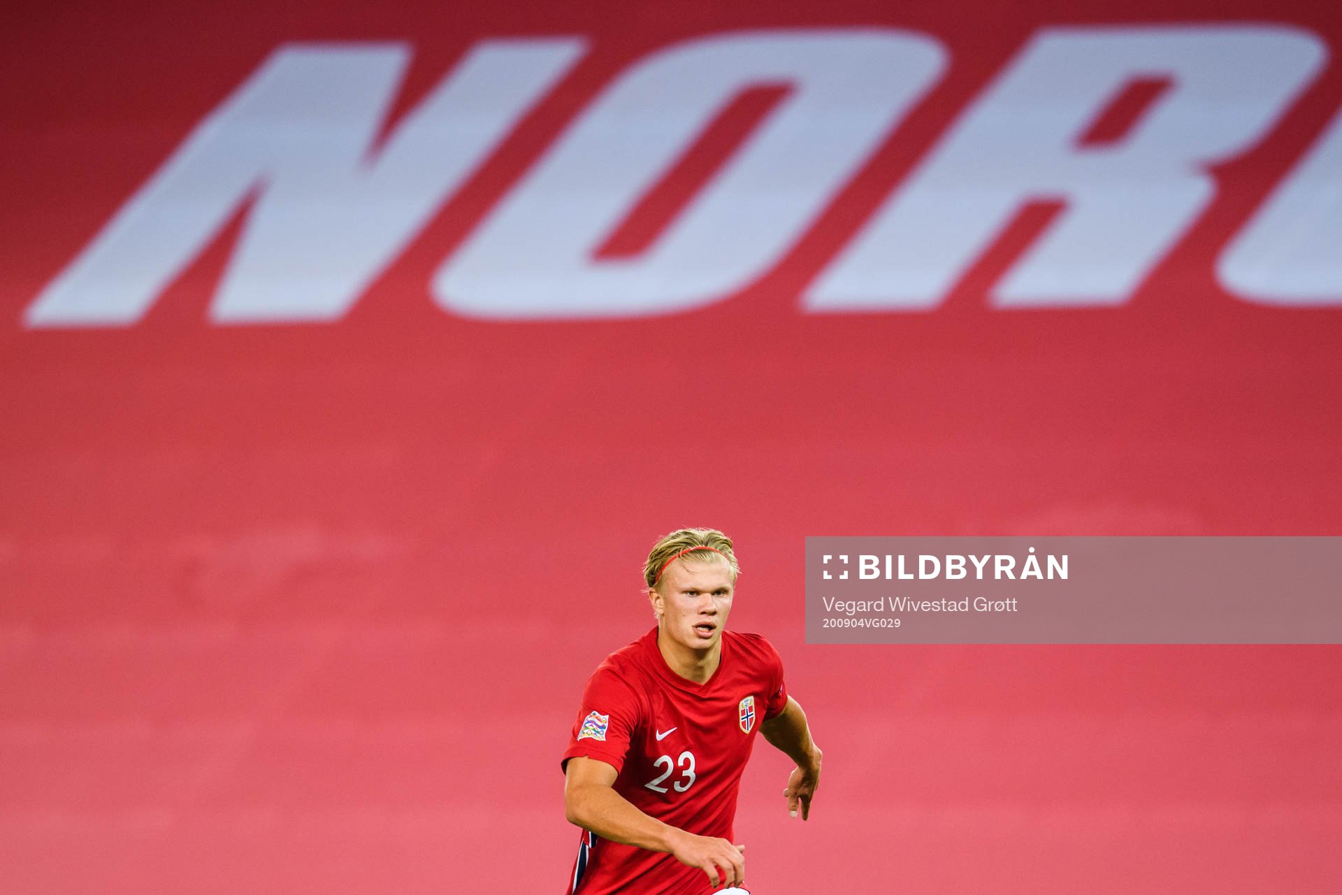 Erling Braut Haaland of Norway