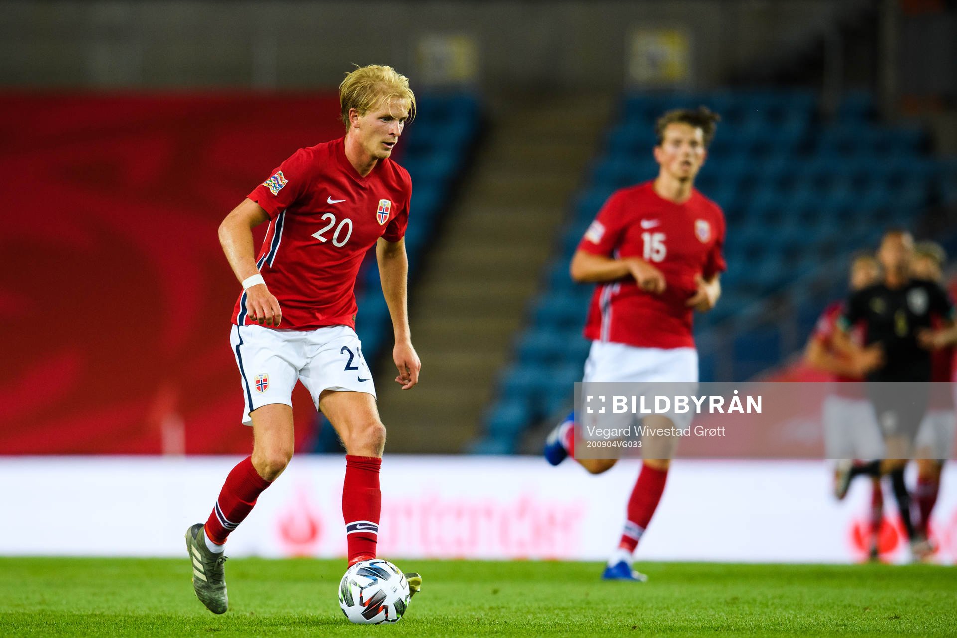 Morten Thorsby of Norway