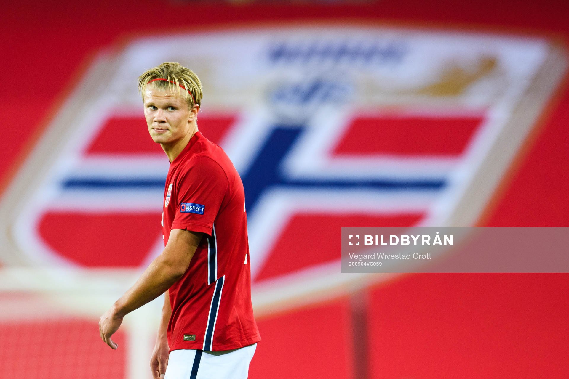 Erling Braut Haaland of Norway