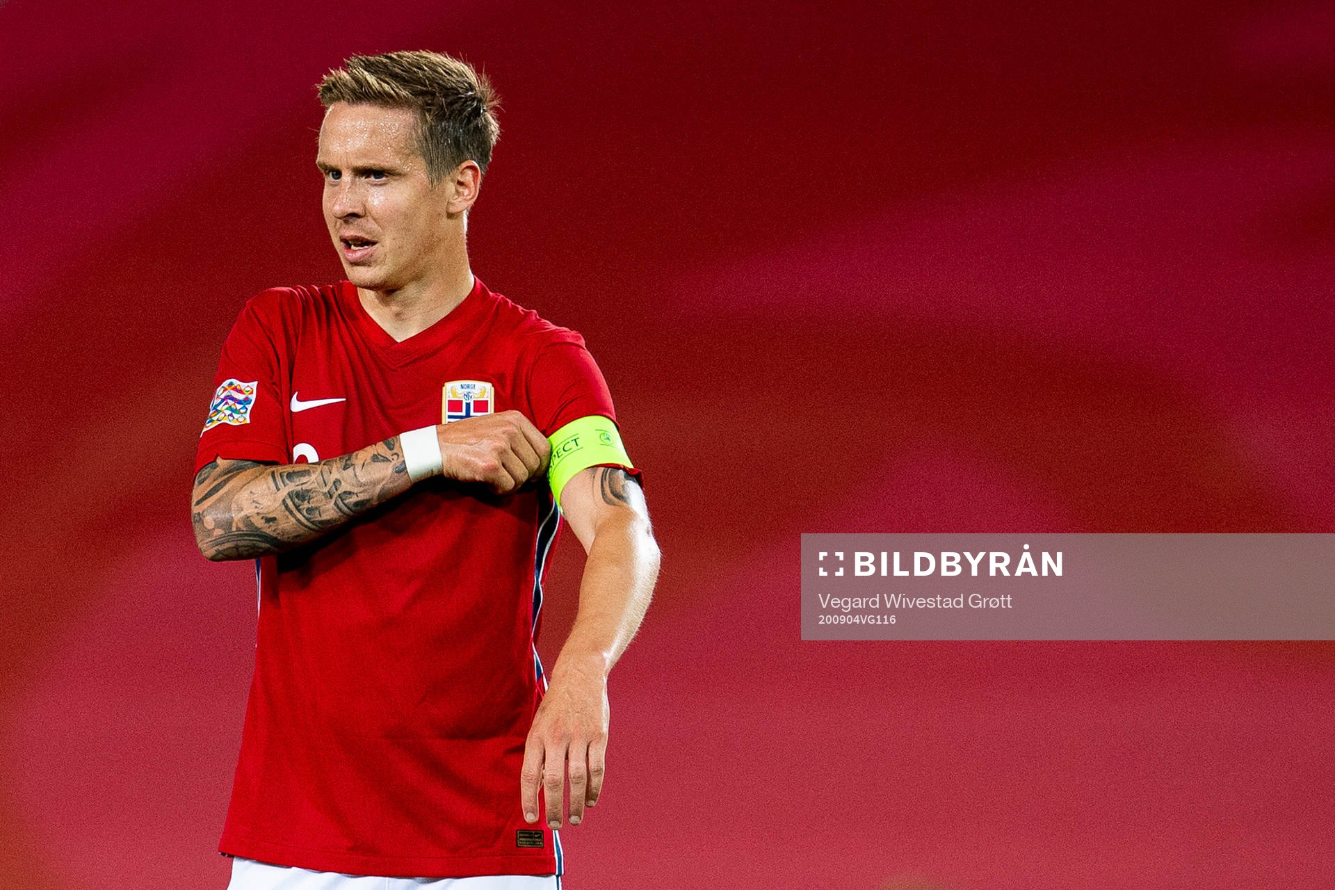 Stefan Johansen of Norway