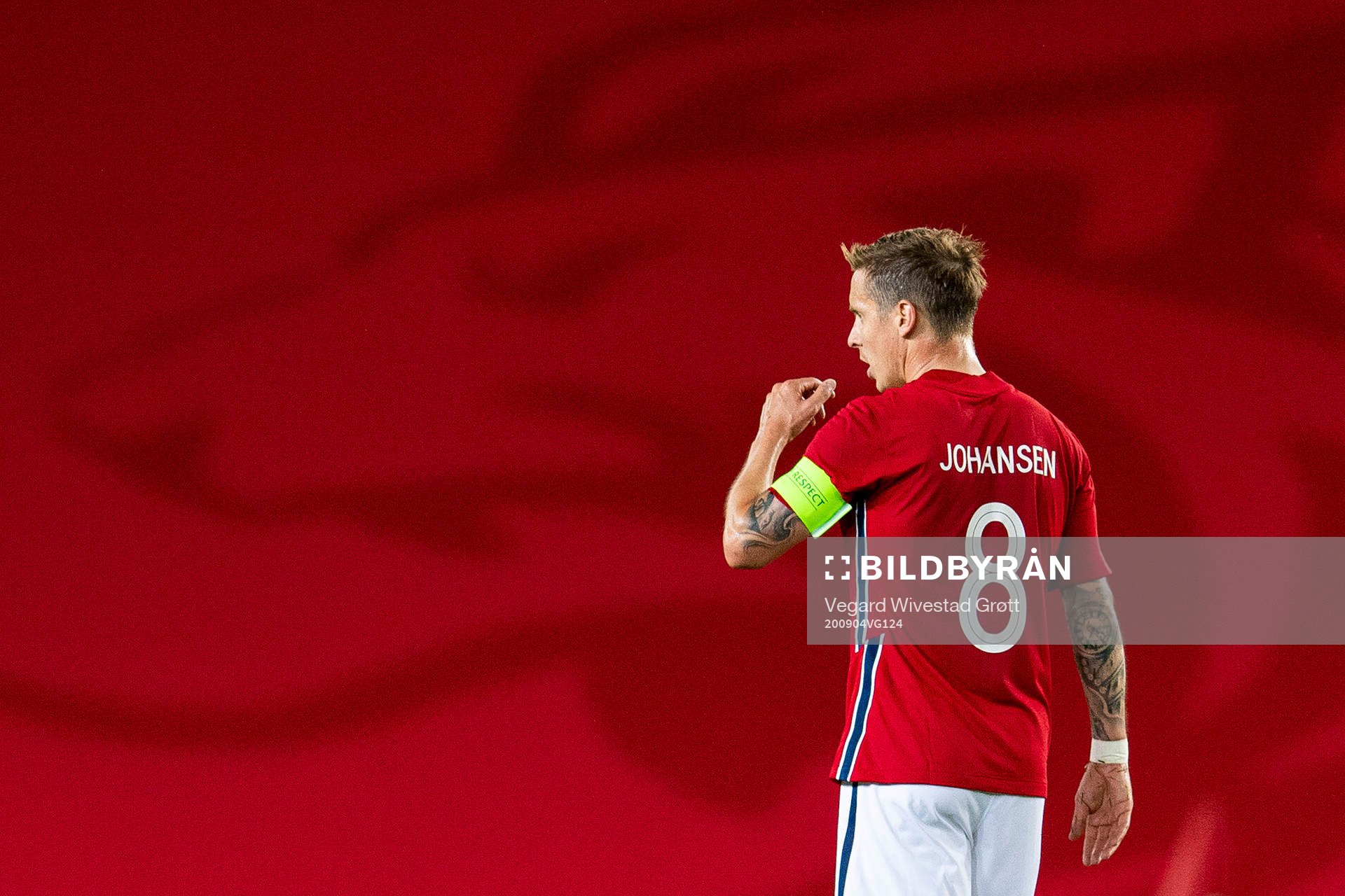 Stefan Johansen of Norway