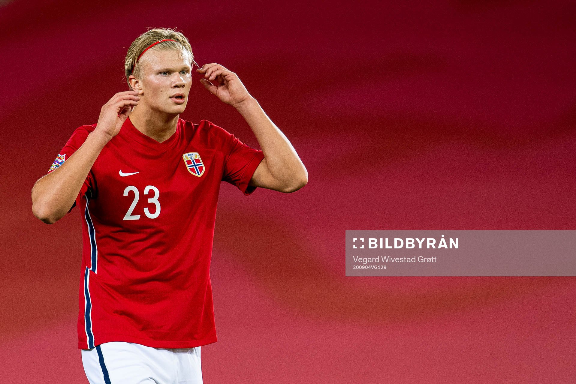 Erling Braut Haaland of Norway