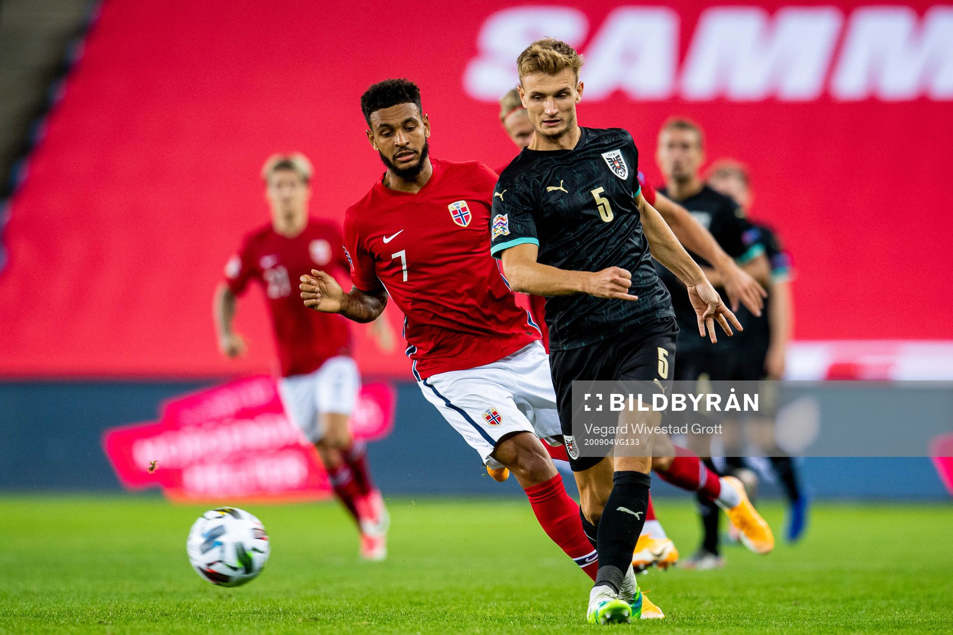 Joshua King of Norway and Stefan Posch of Austria