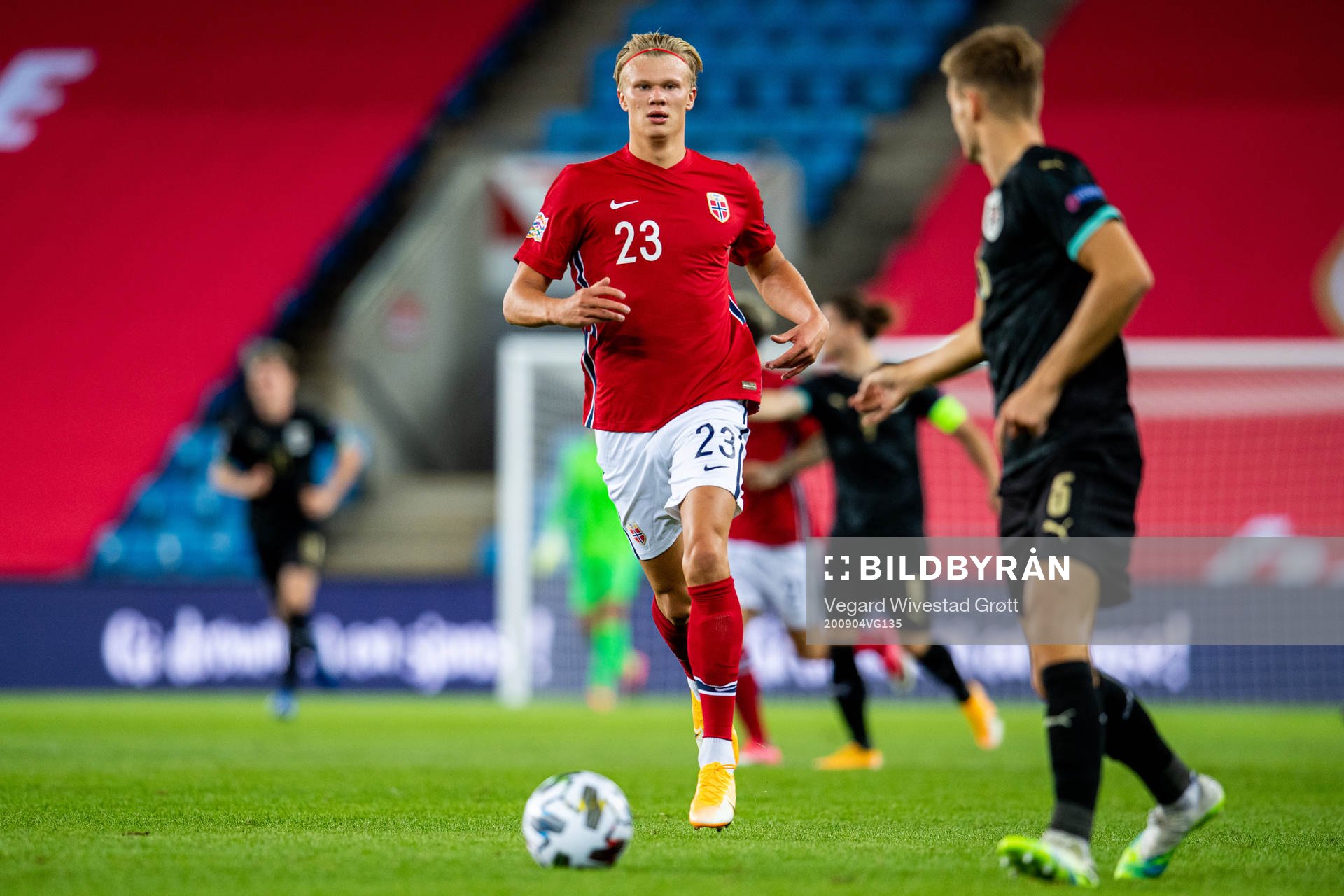Erling Braut Haaland of Norway