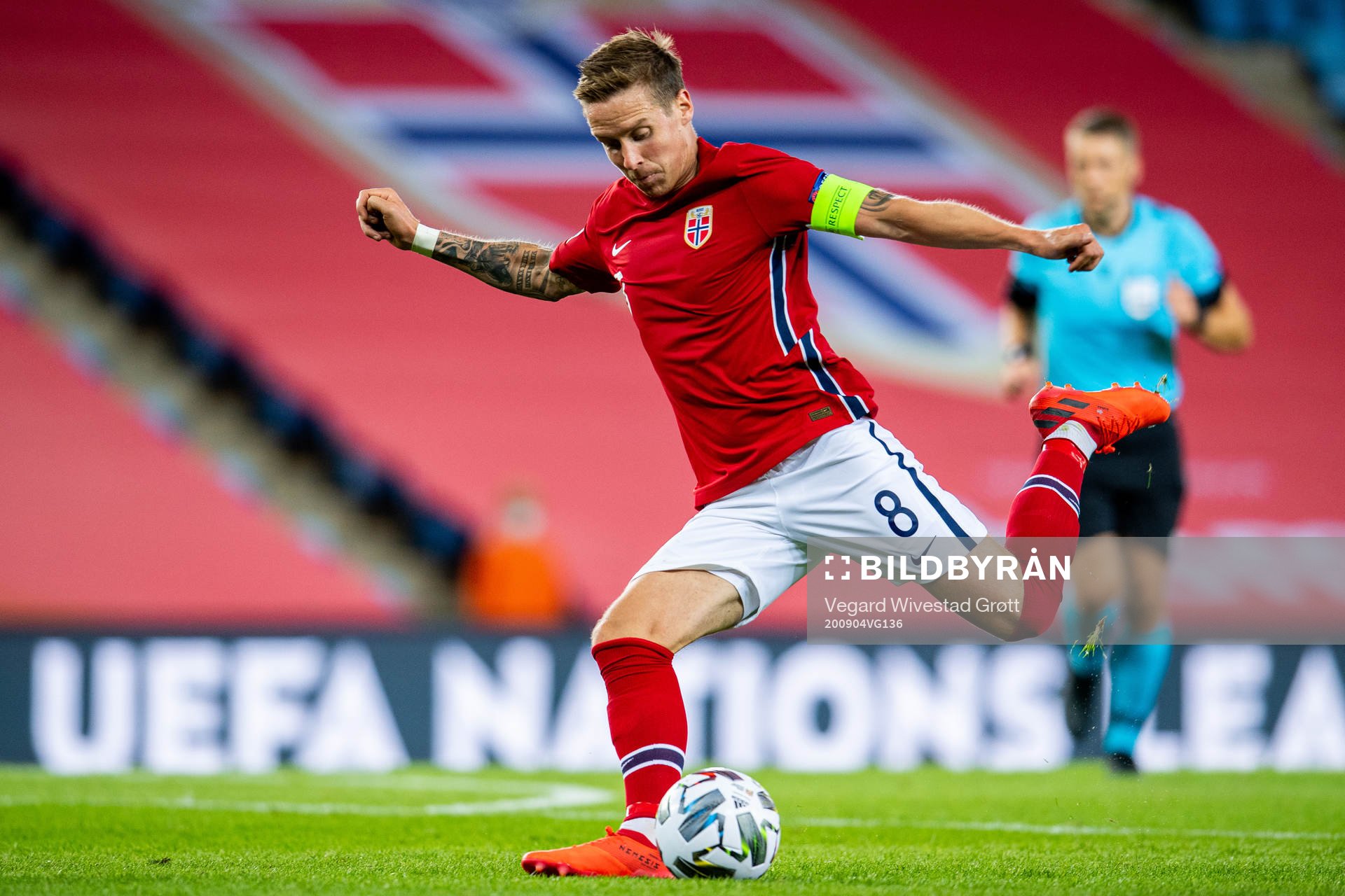 Stefan Johansen of Norway