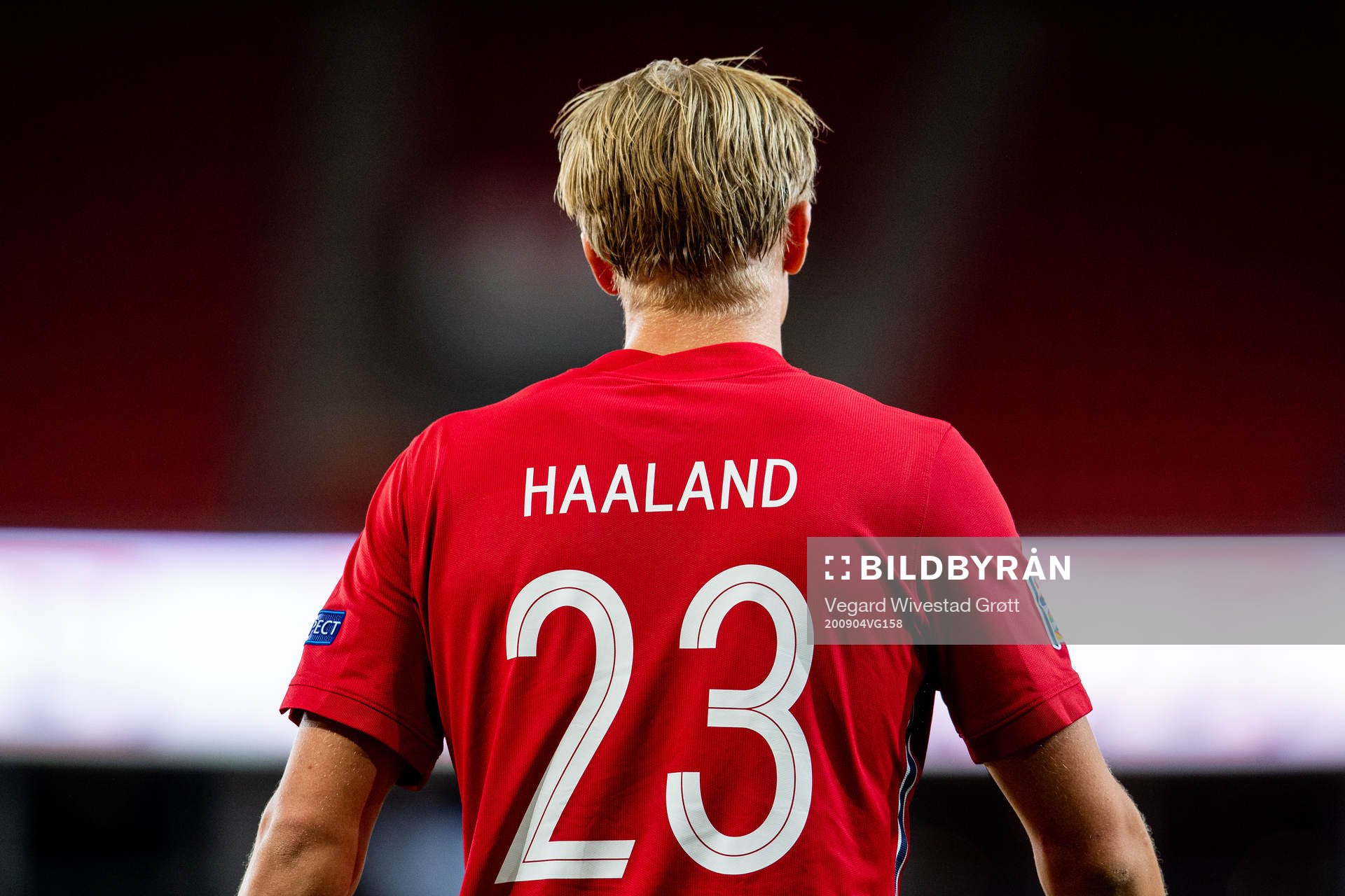 Erling Braut Haaland of Norway