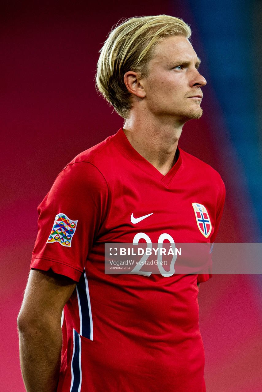 Morten Thorsby of Norway