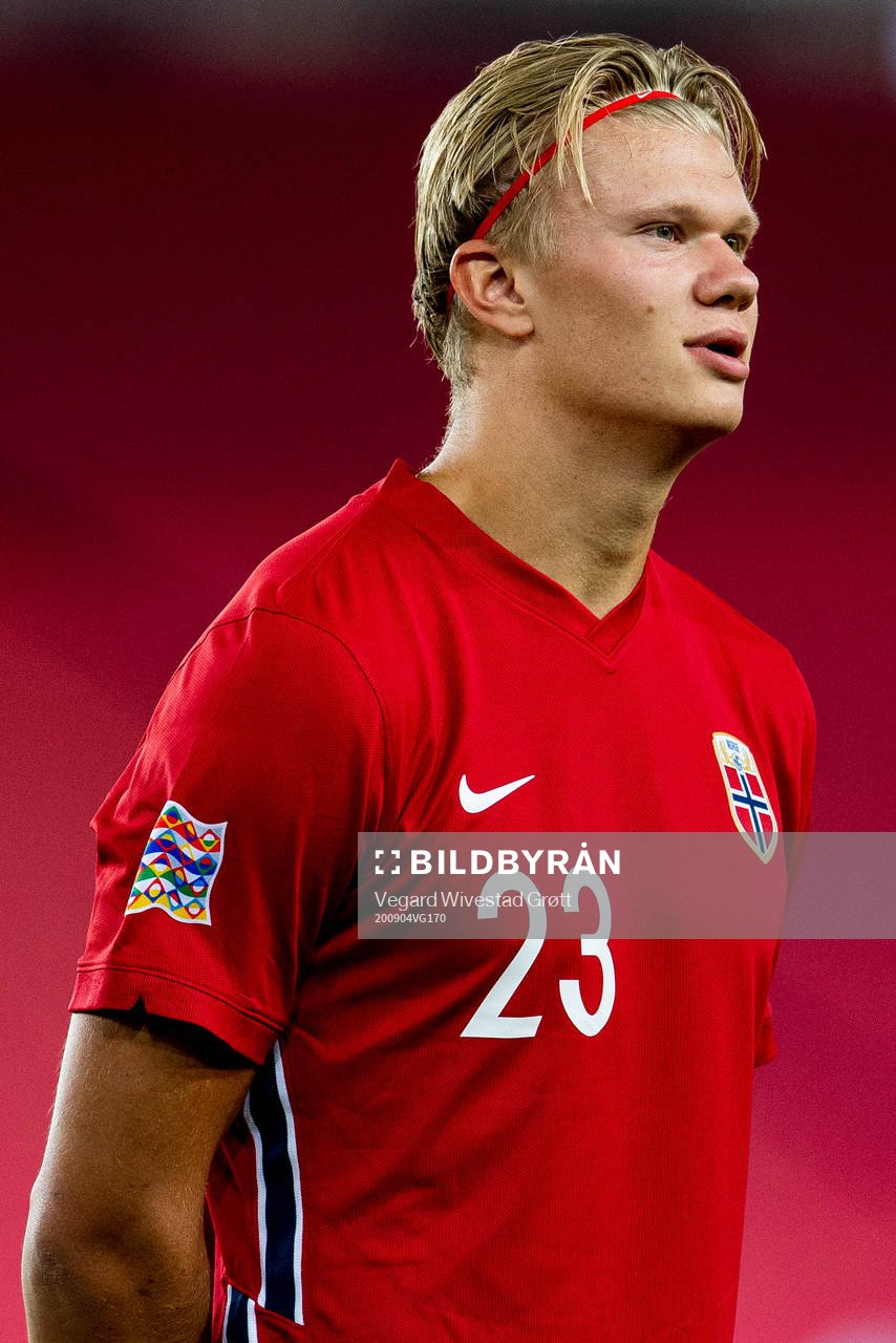 Erling Braut Haaland of Norway
