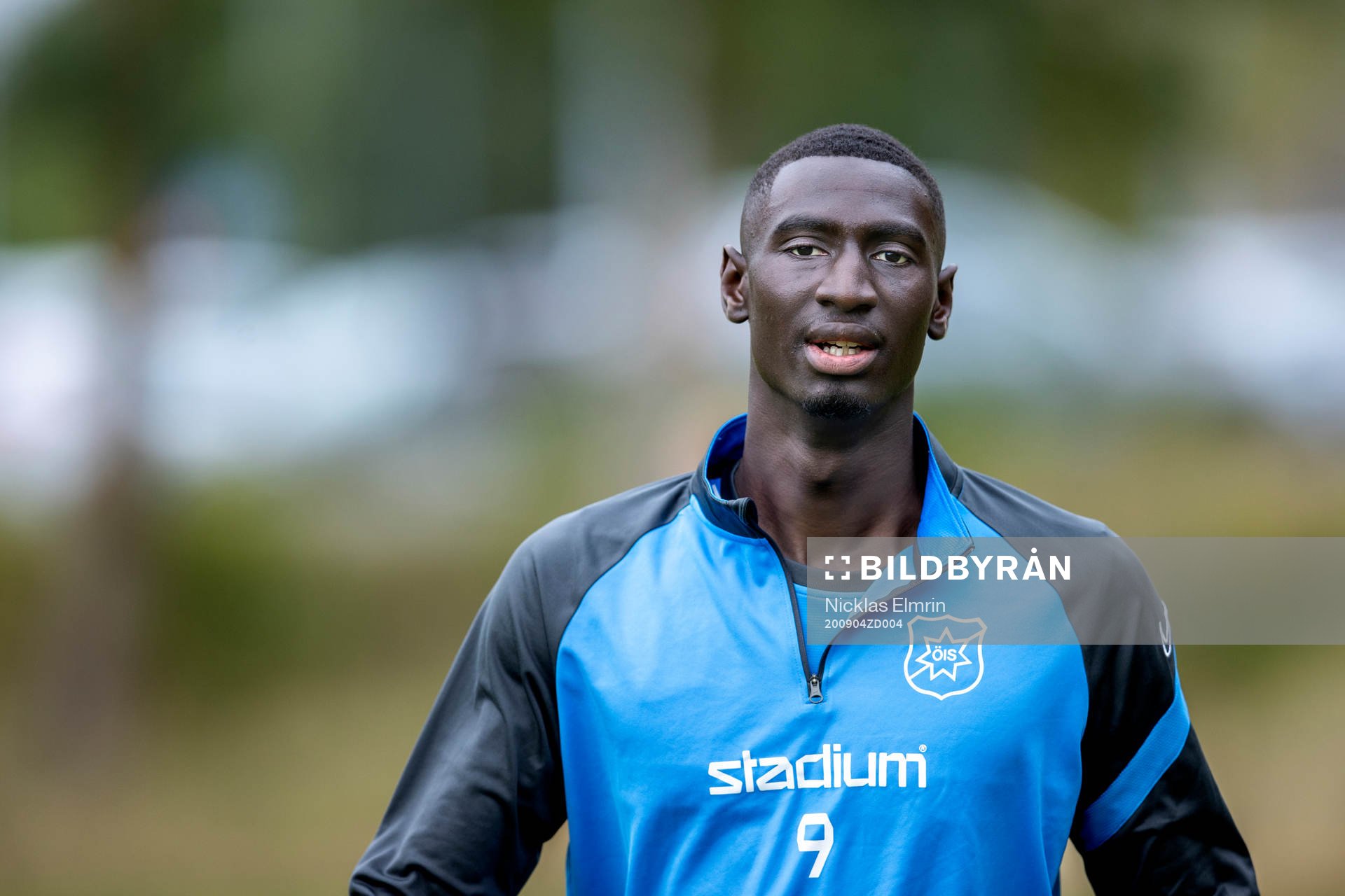 200904 Örgrytes nyförvärv Marokhy Ndione tränar med