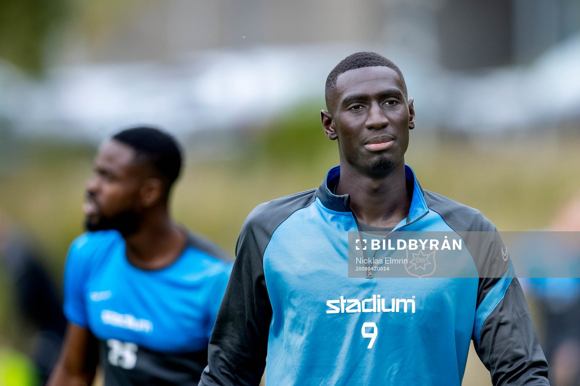 200904 Örgrytes nyförvärv Marokhy Ndione tränar med