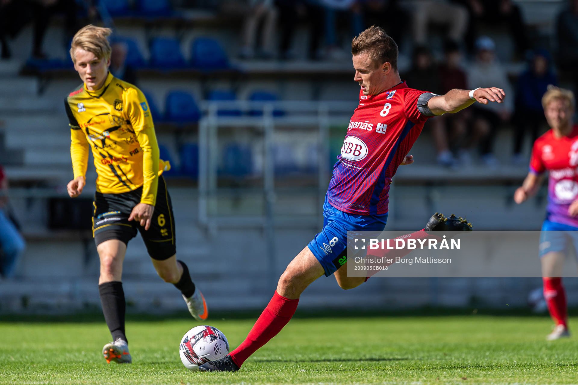 Gnosjös Philip Koppelo och Höganäs Oskar Lindblom