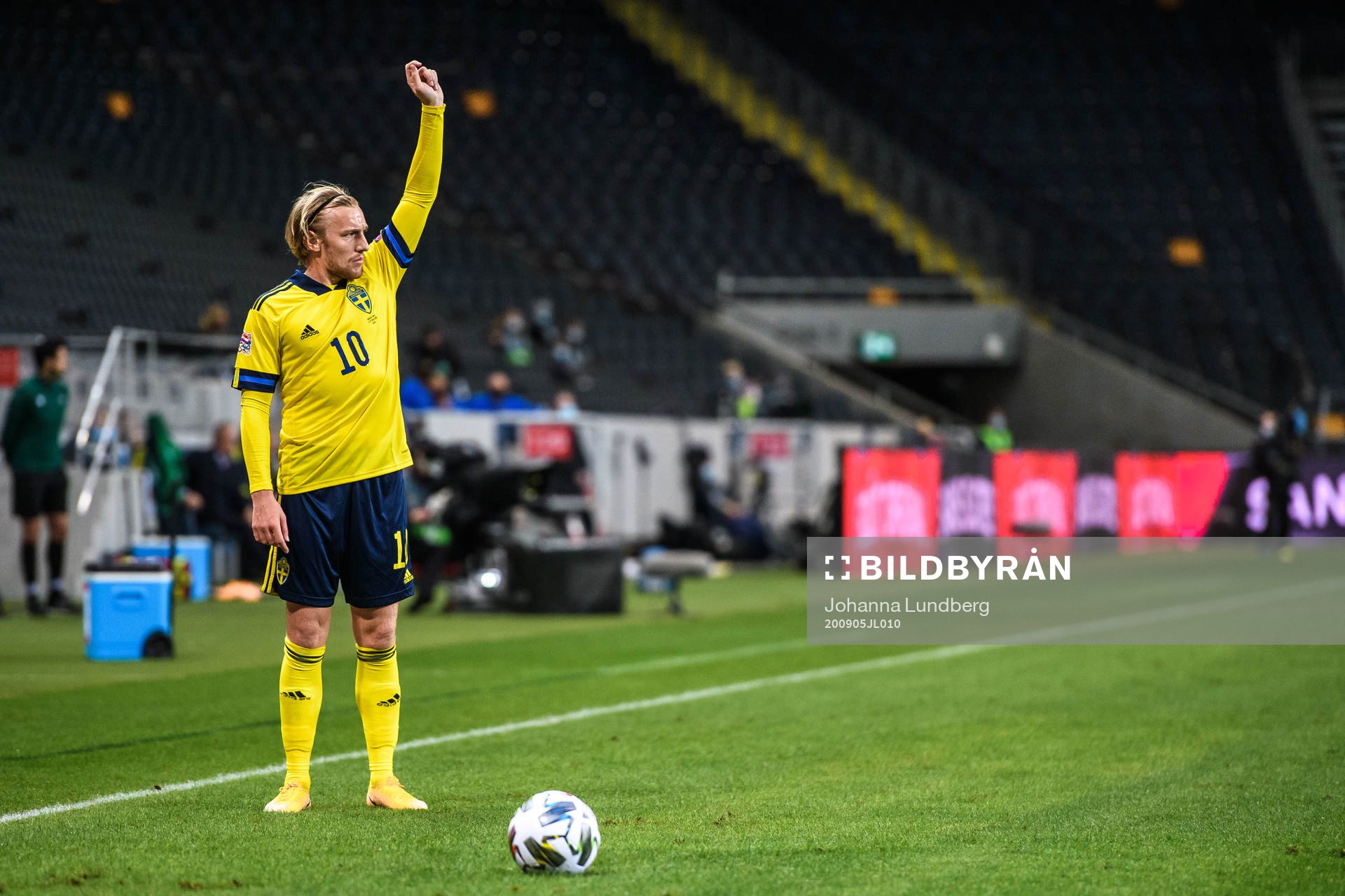 Emil Forsberg of Sweden