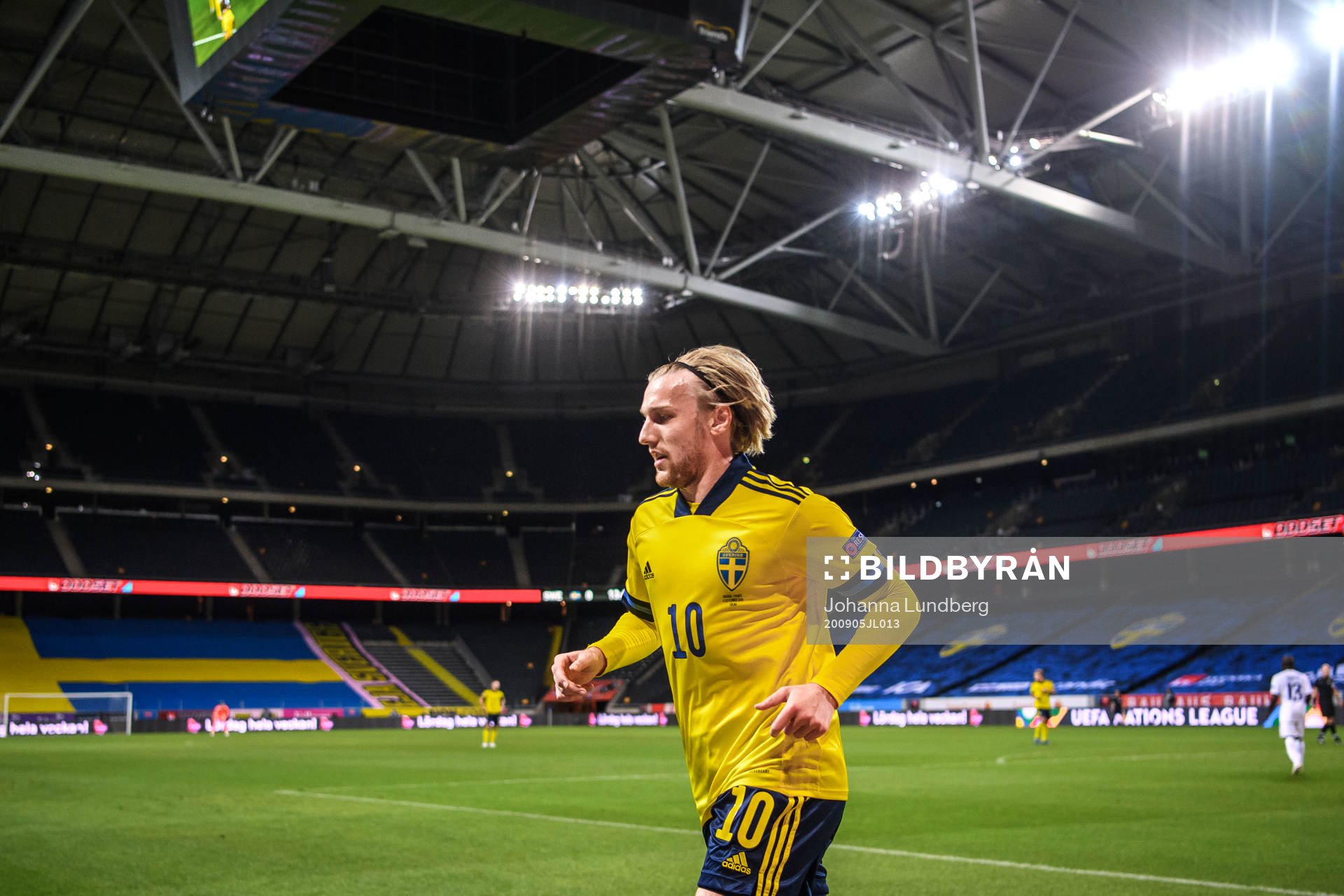 Emil Forsberg of Sweden