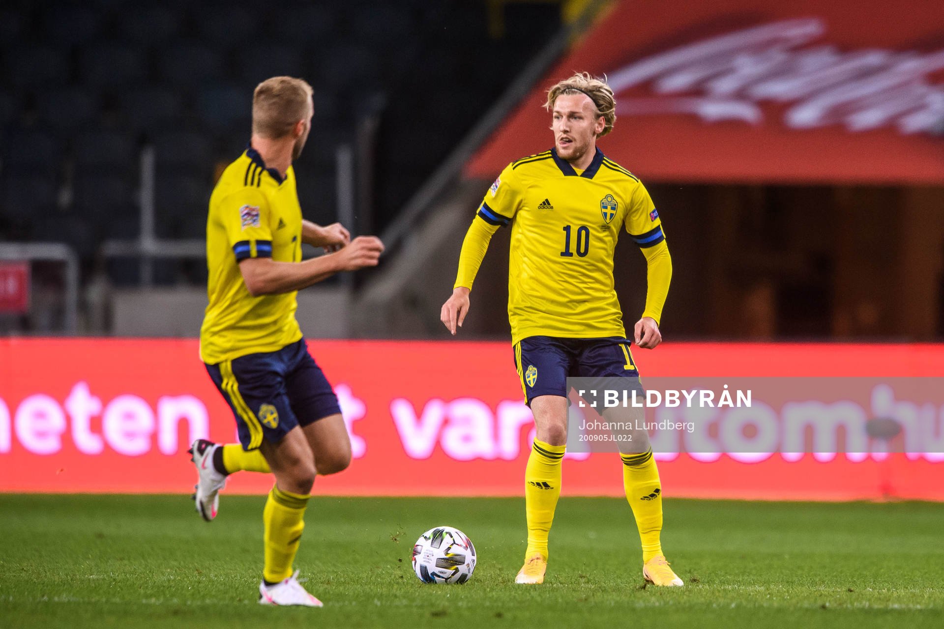 Emil Forsberg of Sweden