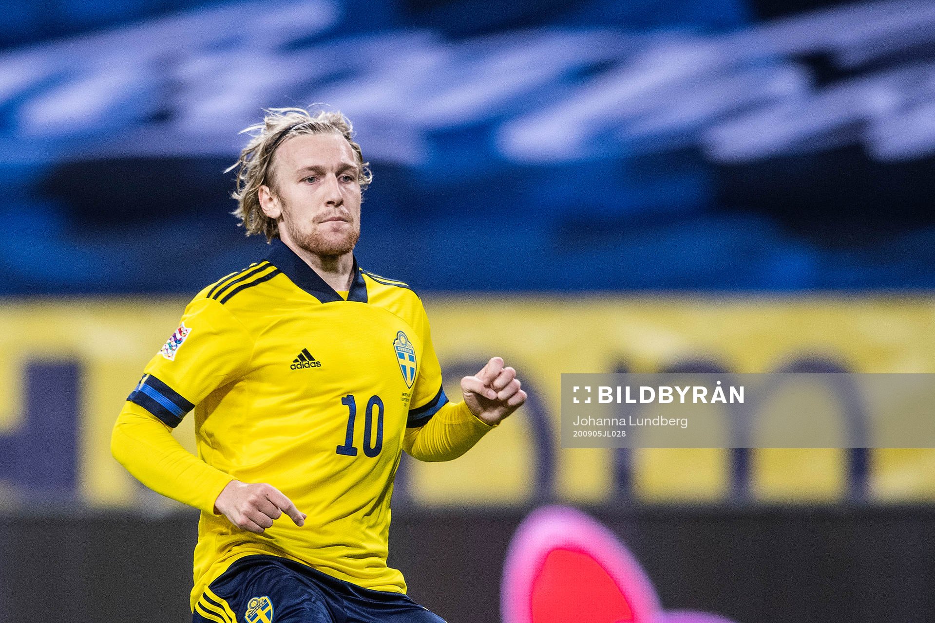 Emil Forsberg of Sweden