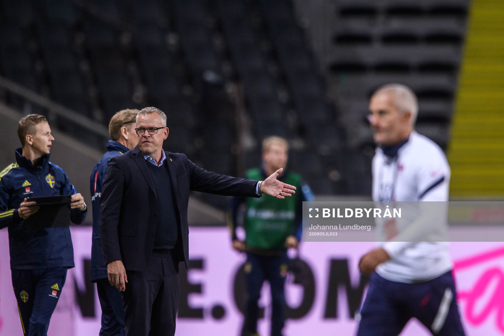 Head coach Janne Andersson of Sweden