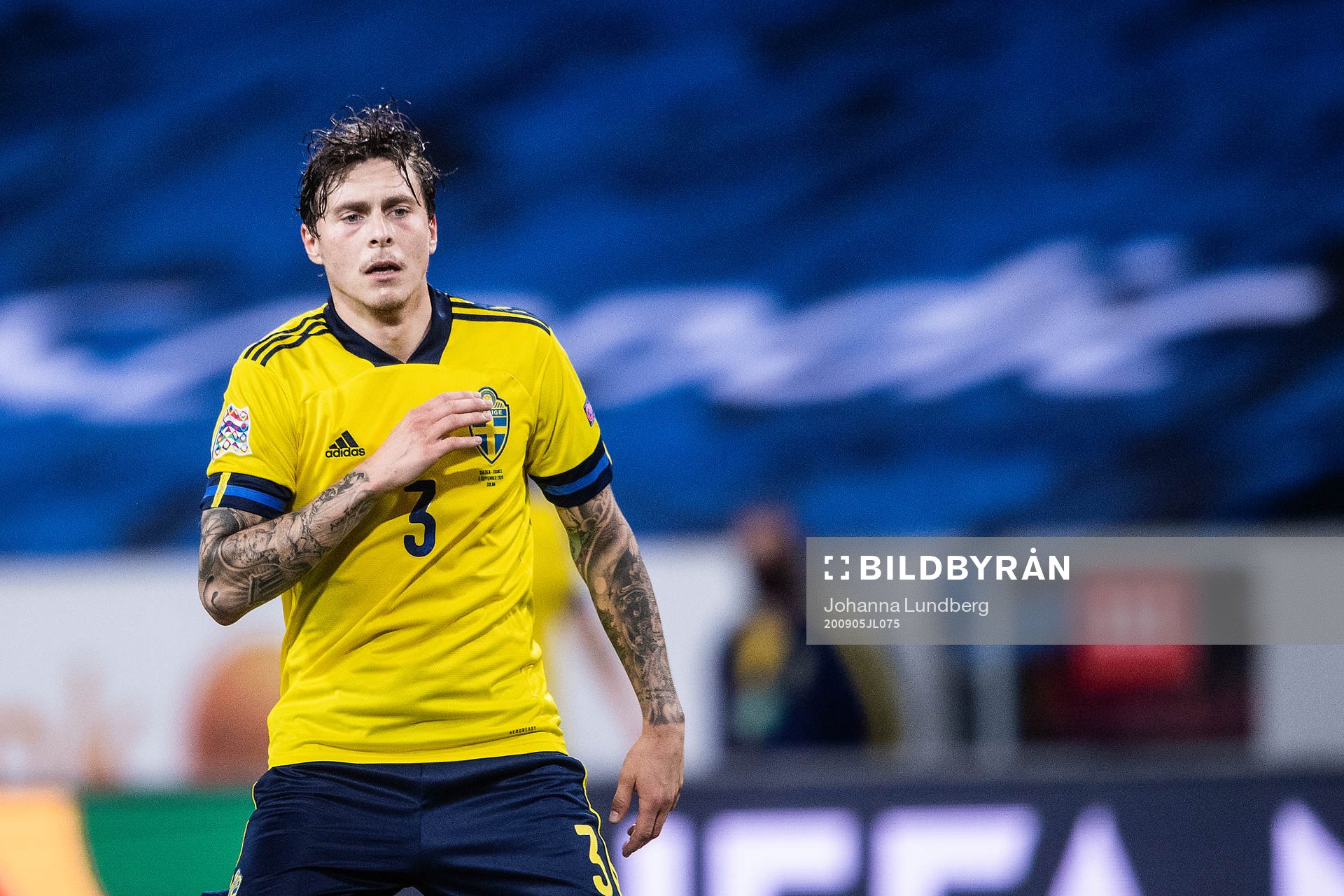Victor Nilsson Lindelöf of Sweden