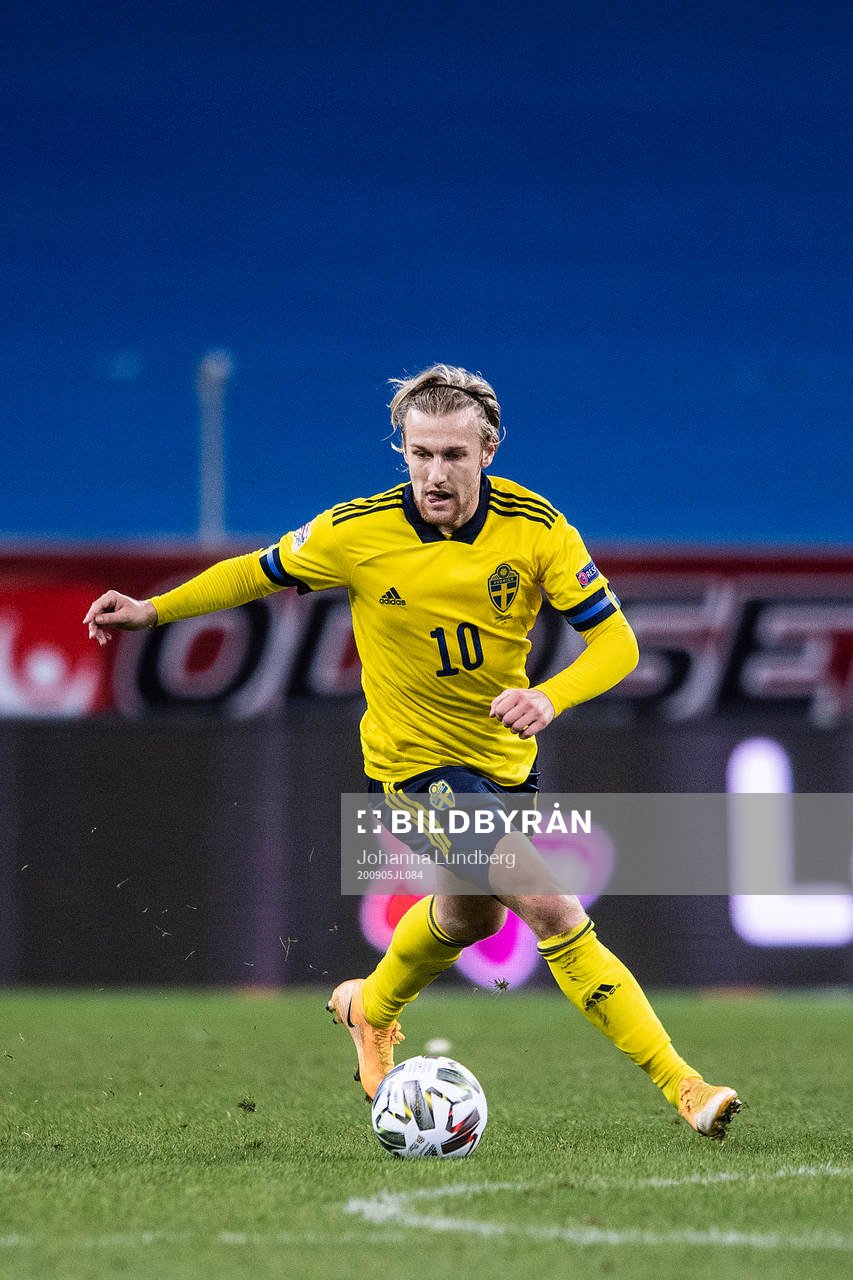 Emil Forsberg of Sweden