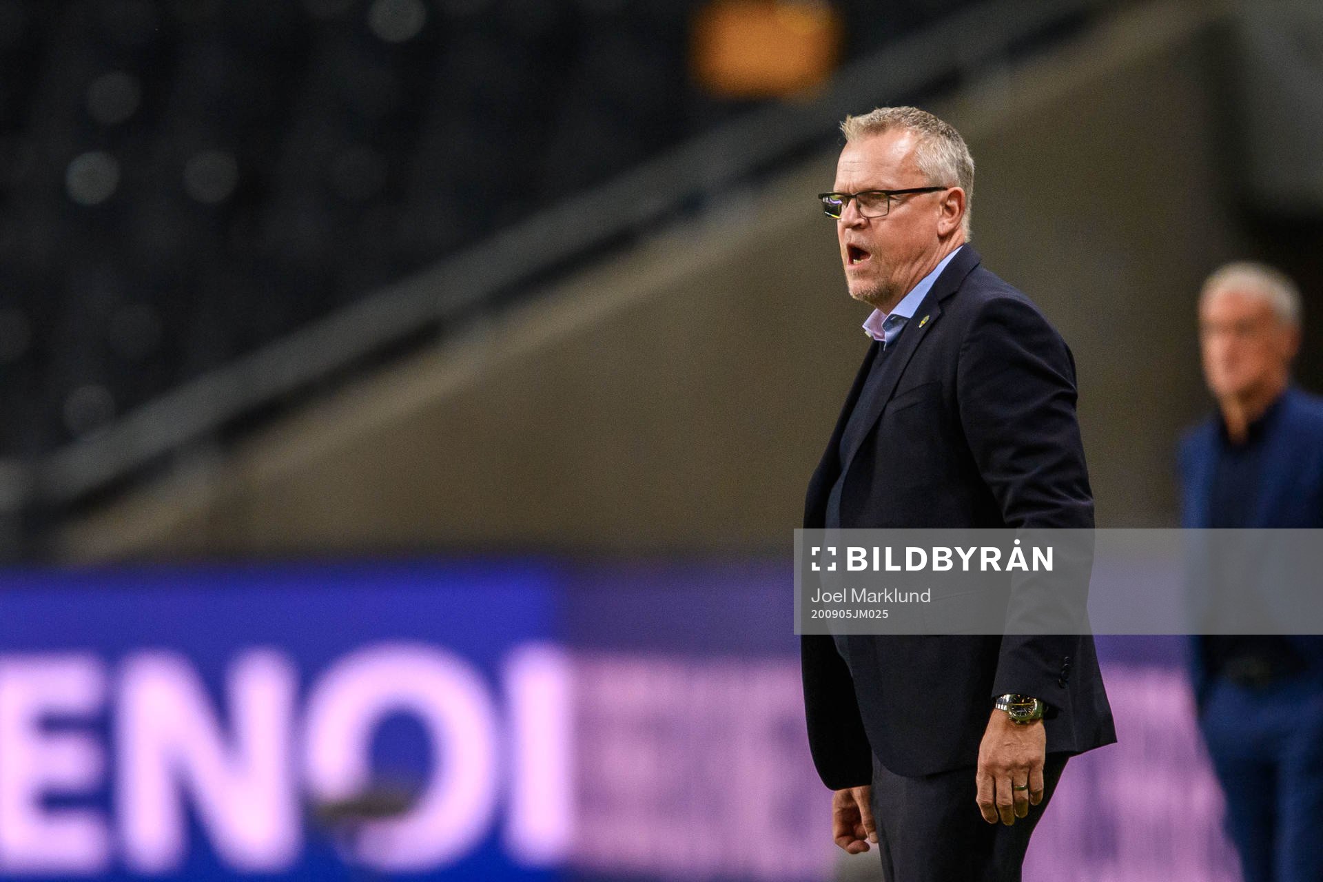 Head coach Janne Andersson of Sweden