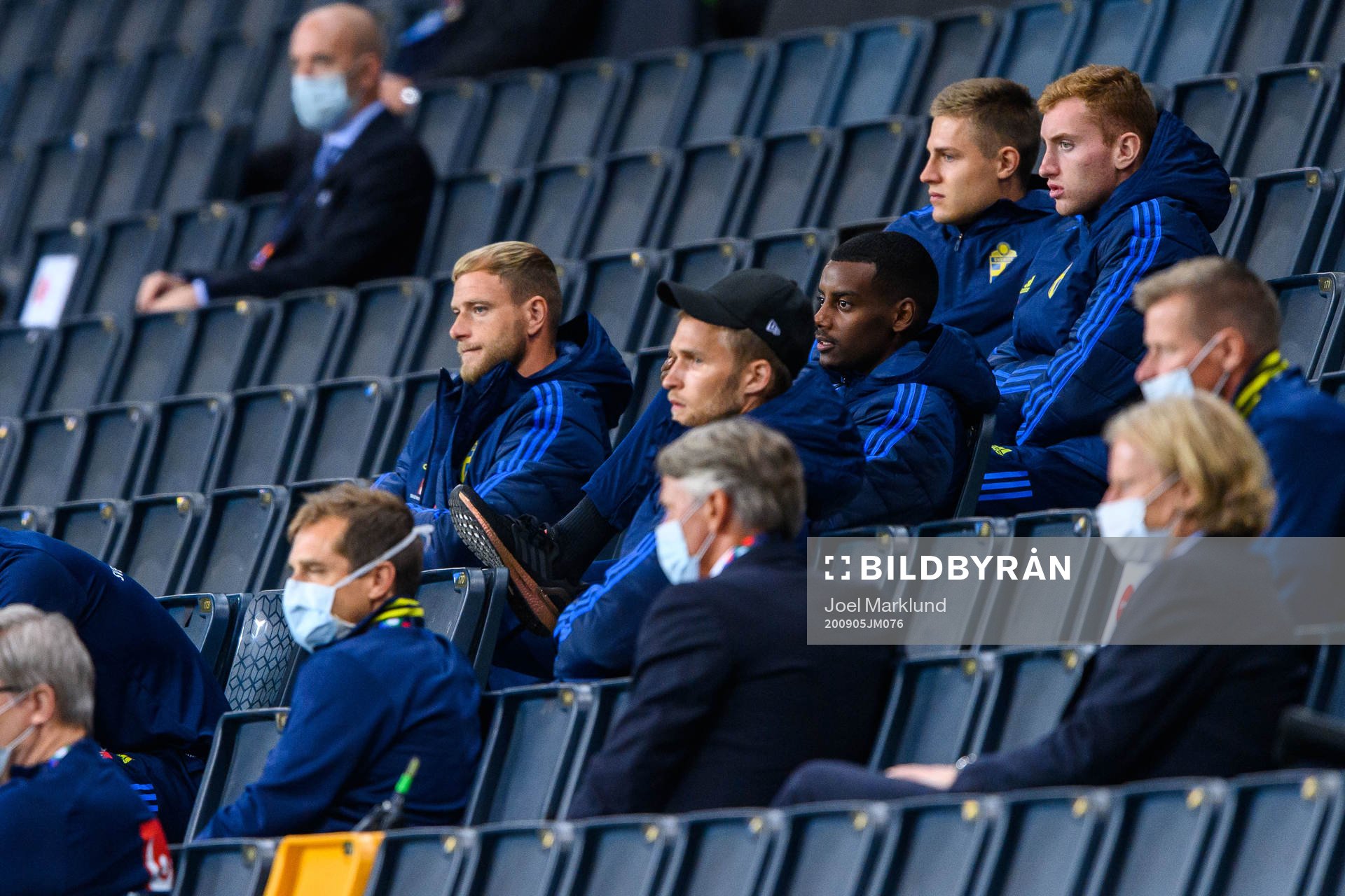 John Guidetti, Alexander Isak, Dejan Kulusevski Sebastian